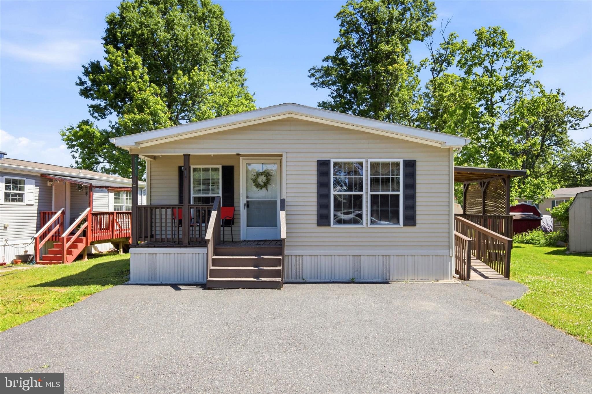 After many years of ownership, the original owner is ready to part ways with this well-maintained home in the highly desirable Richland Meadows community. The property is being sold in as-is condition and is being handled by a Power of Attorney, who has limited information regarding the home's history and condition.

Inside, you'll find comfortable one-floor living with handicap accessible ramp and handicap master bath adaptations. This functional layout and plenty of potential for personalization. Whether you're a first-time buyer, downsizing, or simply looking for an affordable home in a convenient location, this property deserves a look.

Richland Meadows is one of Quakertown's most sought-after manufactured home communities and features one of the lowest land lease fees in the area. The monthly lot rent of just $655 includes water, sewer, and trash service, helping keep ownership costs predictable and affordable.

Unlike many similar communities, Richland Meadows is not age-restricted, providing flexibility for a variety of buyers. Conveniently located in one of the most desirable areas of Quakertown, residents enjoy easy access to shopping, dining, parks, schools, and major commuter routes including Route 309, Route 663, and the Pennsylvania Turnpike.

Affordable, well cared for, and located in a fantastic community, this is a rare opportunity to own a ranch home in one of Quakertown's most convenient locations. Bring your vision and make it your own.