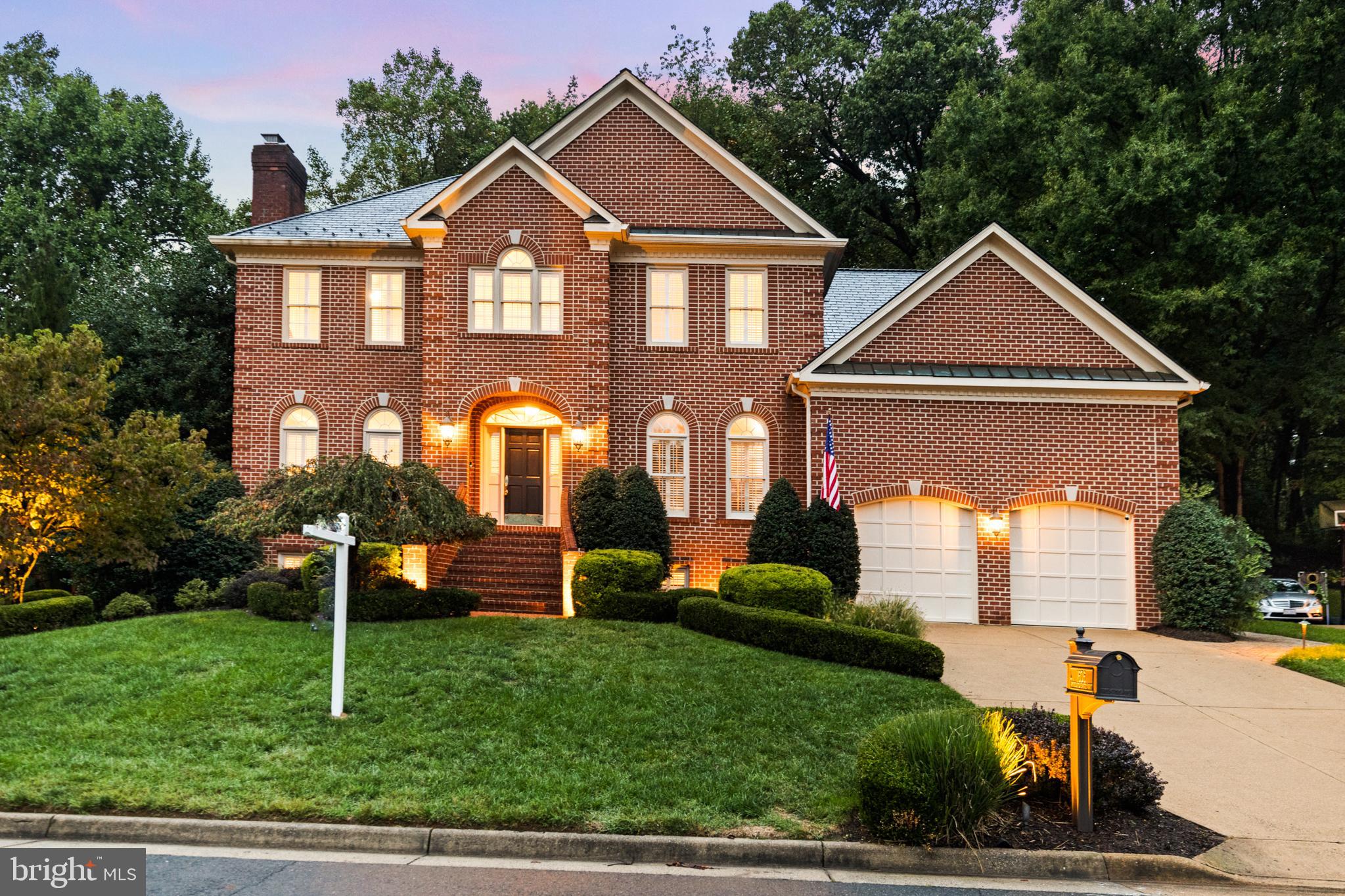 Welcome to this stunning 5-bedroom, 4.5-bathroom brick Colonial in the coveted Chesterbrook Farm neighborhood. Tucked away on a professionally landscaped cul-de-sac, this home offers 5,049 square feet of meticulously maintained living space, blending timeless elegance with modern upgrades.

Upon entering through the foyer, you're greeted by rich hardwood floors, with a living room off the foyer and a dedicated office on the opposite side, all centered around a staircase leading upstairs. The dining room is located behind the living room, off the kitchen. The main level features a cozy living room with a wood-burning fireplace, a family room featuring a gas fireplace, custom built-ins, and smart ceiling fans for effortless comfort. The recently fully remodeled chef’s kitchen by Cameo is equipped with top-of-the-line Wolf appliances, a Subzero fridge/freezer, two Bosch dishwashers, a warming drawer, a Scotsman Brilliance nugget ice maker, and a sleek smart faucet. This stunning kitchen flows seamlessly into a breakfast room and offers access to a spacious deck, perfect for outdoor dining and relaxation.

The upper level houses four generously sized bedrooms, including the primary suite. Vaulted ceilings, dual walk-in closets with custom built-ins, and a luxurious spa-like bathroom with heated floors, a soaking tub, and a multi-head shower create a serene retreat. An additional loft space makes for a perfect second office or reading nook. The laundry room is conveniently located on this level as well.

The fully finished lower level offers versatile space, including a game room with a wood-burning fireplace, a guest suite, a workout room equipped with a wet bar, wine fridge, and extensive built-ins. The smart home features continue with Nest smoke alarms, smart light switches, and a three-zone HVAC system to ensure modern convenience throughout. The garage is equally impressive with custom storage, a bike elevator, and a Tesla high-voltage charger (48 amp).

The backyard of this exceptional home is a true private oasis, backing to the serene Marie Butler Leven Preserve. Surrounded by lush greenery, this fully private space offers a peaceful retreat where nature and tranquility are in abundance. Step onto the expansive deck, where you can unwind and enjoy the sounds of nature in complete seclusion. Whether you're relaxing with a morning coffee or hosting intimate gatherings, the preserve ensures unmatched privacy and a perfect connection to the natural beauty that surrounds you. Thoughtful outdoor touches include landscape lighting, a 10-zone Moen smart sprinkler system, and an "Invisible Fence" brand system, which covers both the front and back zones.

This home is located within the prestigious Chesterbrook School District, known for its top-tier education. Chesterbrook Elementary, Longfellow Middle School, and McLean High School are consistently ranked among the best in the region, offering an exceptional academic environment that draws families seeking quality education. With highly rated programs and a reputation for excellence, this district provides the ideal foundation for academic success.

This extraordinary home is not just a residence but a lifestyle, offering an unparalleled combination of luxury, technology, and comfort.