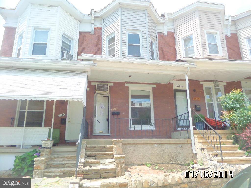Fannie Mae Homepath property. Charming row home in Woodberry. Home has 3 bedrooms 1 bath. Hardwood floors, living room dining room combo. Unfinished basement for storage or added living space. Fenced in rear yard perfect for Summer time!