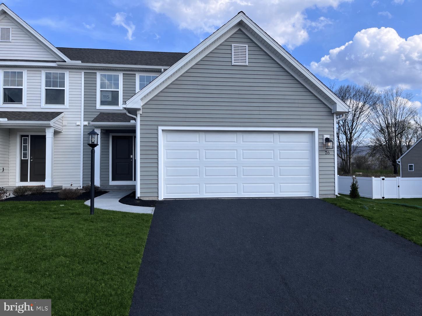 Quick Move-In — Flex Cash Get $5,000 Flex Cash on select Quick Move-In Homes — apply it where it matters most. Less stress, more clarity at closing. Expires 6/30/2026. See Agent for details.

MOVE IN READY!
Welcome to the Primrose at Stone Mill Estates – First-Floor Living with Style & Space!
This beautifully designed 2-story duplex offers 2,125 sq. ft. of thoughtfully planned living space, combining modern finishes with the convenience of first-floor owner’s suite living. The spacious primary suite features a private bath with double-bowl vanity and direct access to the first-floor laundry room with added cabinetry for everyday ease.

The open-concept main level is ideal for entertaining, showcasing a bright family room enhanced by a window package and recessed lighting, seamlessly flowing into the upgraded kitchen. The kitchen is finished with a large island, upgraded cabinetry and hardware, quartz countertops, tile backsplash, upgraded plumbing fixtures, and a complete electric appliance package.

Upstairs, enjoy a versatile loft with recessed lighting—perfect for a home office, media space, or hobby area—along with two additional bedrooms and a full hall bath. The full unfinished basement offers excellent future potential and includes an egress window and 3-piece rough-in plumbing for a future bathroom.

Designer upgrades continue throughout the home with upgraded EVP flooring, plush carpet, durable vinyl, upgraded light fixtures, four reinforced ceiling light locations, upgraded interior door hardware, and two-tone interior paint. Outdoor living is easy with a composite deck with steps to grade, while a smart deadbolt adds modern convenience and peace of mind.

With a smart layout, stylish upgrades, and quality construction backed by a 10-Year Builder Warranty, this Primrose home is an exceptional opportunity in Stone Mill Estates.

📸 Photos are of the same model and may show options or upgrades not included in the home for sale.

💲 Subdivision assessment is pending; MLS reflects zero taxes. Final taxes will be determined based on the improved lot and dwelling assessment.