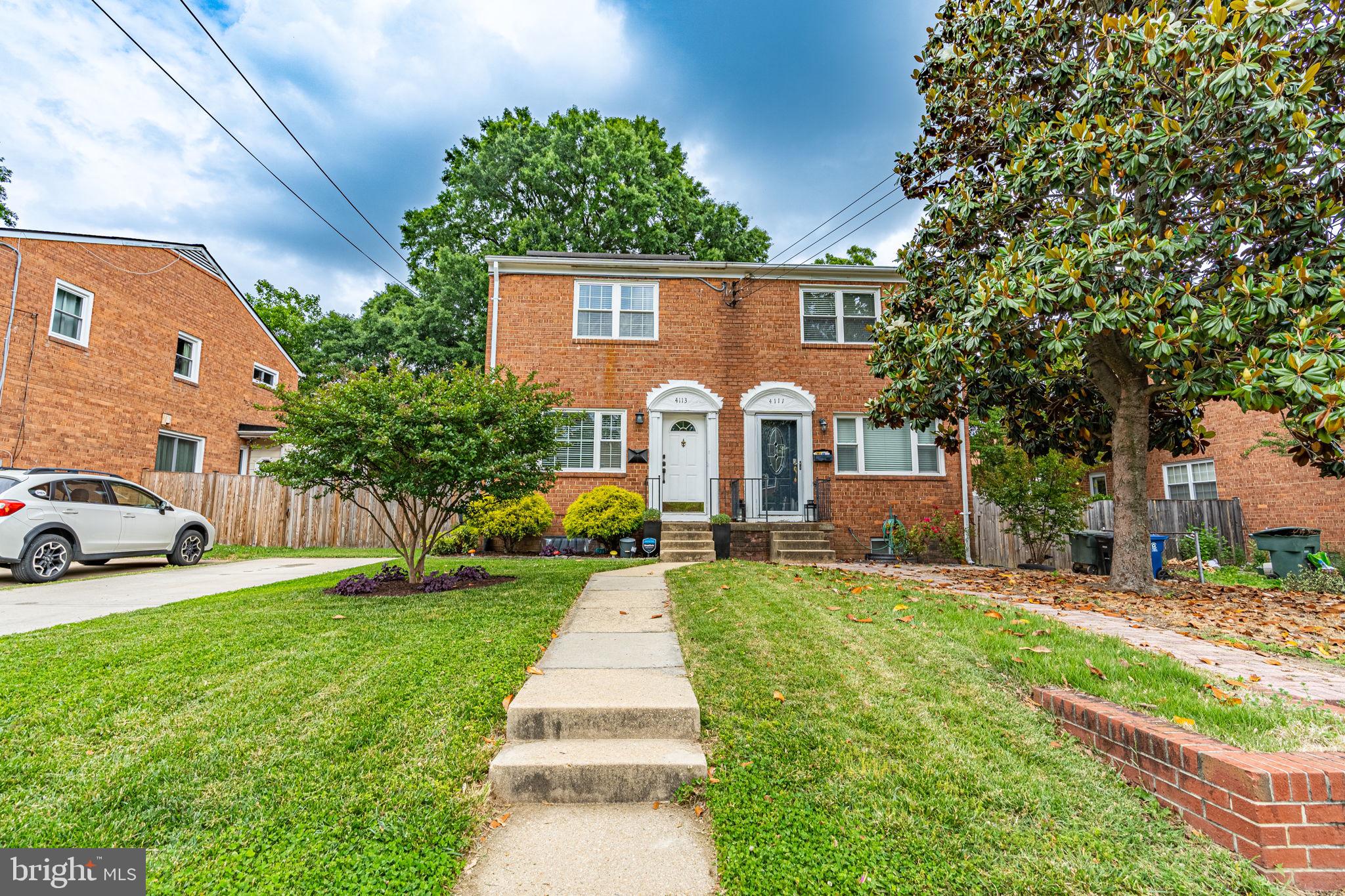 TENANT OCCUPIED! AVAILABLE ON August 8th! 

Experience a bright and updated duplex near Old Town Alexandria. Best of all, there's no HOA! You won't need to lift a finger as everything has already been taken care of for you. The stylishly designed farmhouse kitchen, with open shelving, 42 inch cabinets, and granite countertops, was renovated in 2016. This home boasts an open floor plan with hardwood floors and recessed lighting. With two and a half bathrooms and a completely finished lower level (including laundry area) with a second full bath, this home offers plenty of space. The large backyard provides a relaxing atmosphere with a patio perfect for entertaining. Enjoy a walk to Ben Brenman Park or Port City Brewery. This home is ideal for remote work and is a commuter's dream just minutes from Old Town Alexandria, Crystal City, and Downtown DC.