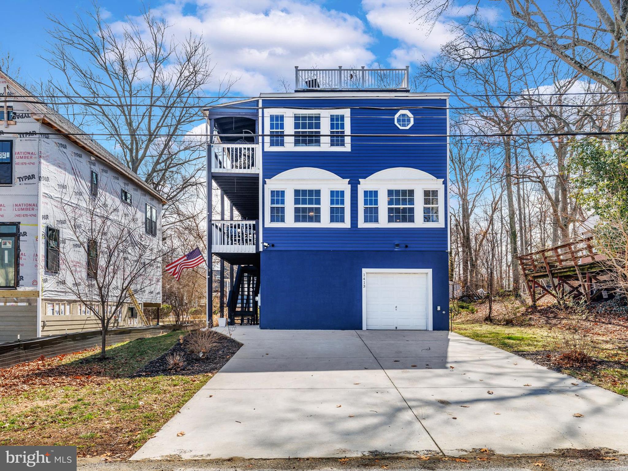 "Coastal Elegance Meets Everyday Comfort – Your Annapolis Dream Home Awaits!"

A stunning coastal retreat in the heart of Annapolis' sought-after waterfront community, Oyster Harbor. This home seamlessly blends relaxed seaside charm with modern conveniences, offering bright, open spaces that make every day feel like a getaway. Only one block to community beach and amenities.  

Step inside and be greeted by rich hardwood floors leading to the expansive great room and kitchen—a dream for any home chef who loves to cook while staying connected with family and friends.  Huge kitchen island and breakfast bar opens to living area and dining area which have waterviews of Oyster Cove.  A dedicated office space and a convenient half bath complete the main level.

Upstairs, the primary bedroom boasts a full bath and spacious walk-in closet, while down the hall, two additional bedrooms and a full bath provide comfort for family or guests. The hallway opens to an outdoor deck with stairs leading up to the incredible rooftop living space—perfect for sunset cocktails and stargazing and amazing views.

The lower level is a versatile guest suite, featuring a bedroom, full bath, and a stylish rec room with a wet bar. Step outside to the low-maintenance backyard, offering yet another inviting space to entertain or unwind.

From the front of the house, take in breathtaking views of Oyster Creek, while the rooftop deck treats you to panoramic vistas of the Chesapeake Bay, Bay Bridge, and unforgettable sunsets.

Community Highlights:
✅ No through traffic – extra safe for kids & pets!
✅Community Marina, Docks and Boat launch areas!
✅ Beach Roped-off swimming area – no jellyfish worries!
✅ Playground and Walking Paths!
✅ Watch the Blue Angels soar overhead when they arrive in town!
✅ Walking distance to a dog beach & calm waters for paddleboarding!
✅ Vibrant neighborhood events: Chili cook-offs, oyster roasts, Friday food trucks & more!

Whether you’re hosting unforgettable gatherings on the rooftop deck, unwinding by the water, or immersing yourself in the vibrant coastal community, 1413 Howard Rd is more than just a home—it’s a lifestyle.

Come see for yourself and experience the magic of coastal Annapolis living! 🌊✨