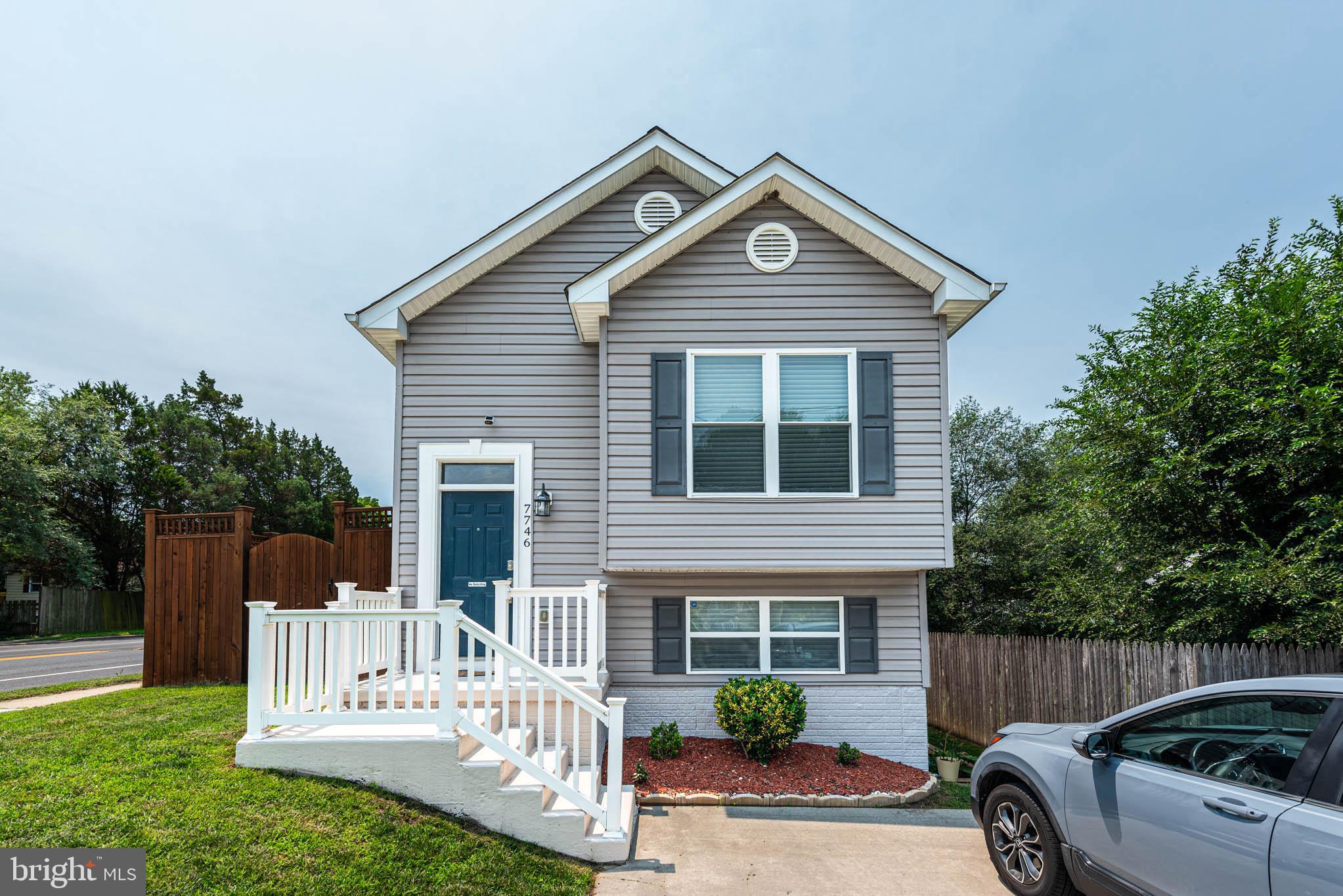 Welcome to 7746 Overhill Road! Built in 2015, this split-foyer home offers four bedrooms, two full bathrooms, and a flexible layout designed for comfortable everyday living. The bright, open main level features hardwood flooring, a separate dining area, and a beautifully appointed kitchen with granite countertops, stainless steel appliances, and 42-inch cabinetry.

The finished lower level provides additional living space with a family room, fourth bedroom or home office, full bathroom, separate laundry area, and convenient walkout access to the backyard. Outside, enjoy a fully fenced private yard with a storage shed and space for entertaining, gardening, or relaxing.

Additional highlights include generous closet space, neutral finishes, off-street parking, central air, and public water and sewer. Conveniently located near shopping, schools, major commuter routes, BWI Airport, Fort Meade, Baltimore, and Annapolis. Schedule your private showing and discover everything this Glen Burnie home has to offer!