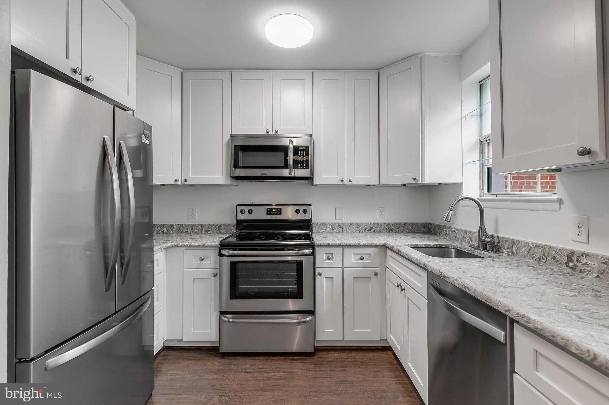 Light, Bright, and Move-In Ready! Welcome to this charming two-bedroom, one-bathroom unit just steps from the heart of Shirlington Village! Enjoy fresh paint throughout, plush new bedroom carpets, and a beautifully updated kitchen featuring brand-new appliances, white shaker soft close cabinets, and quartz countertops. The recently renovated bathroom adds a modern touch, and there’s so much more to love. Commuting is a breeze with express bus service to the Pentagon and quick access to I-395—just minutes from DC! Pets considered on a case-by-case basis.