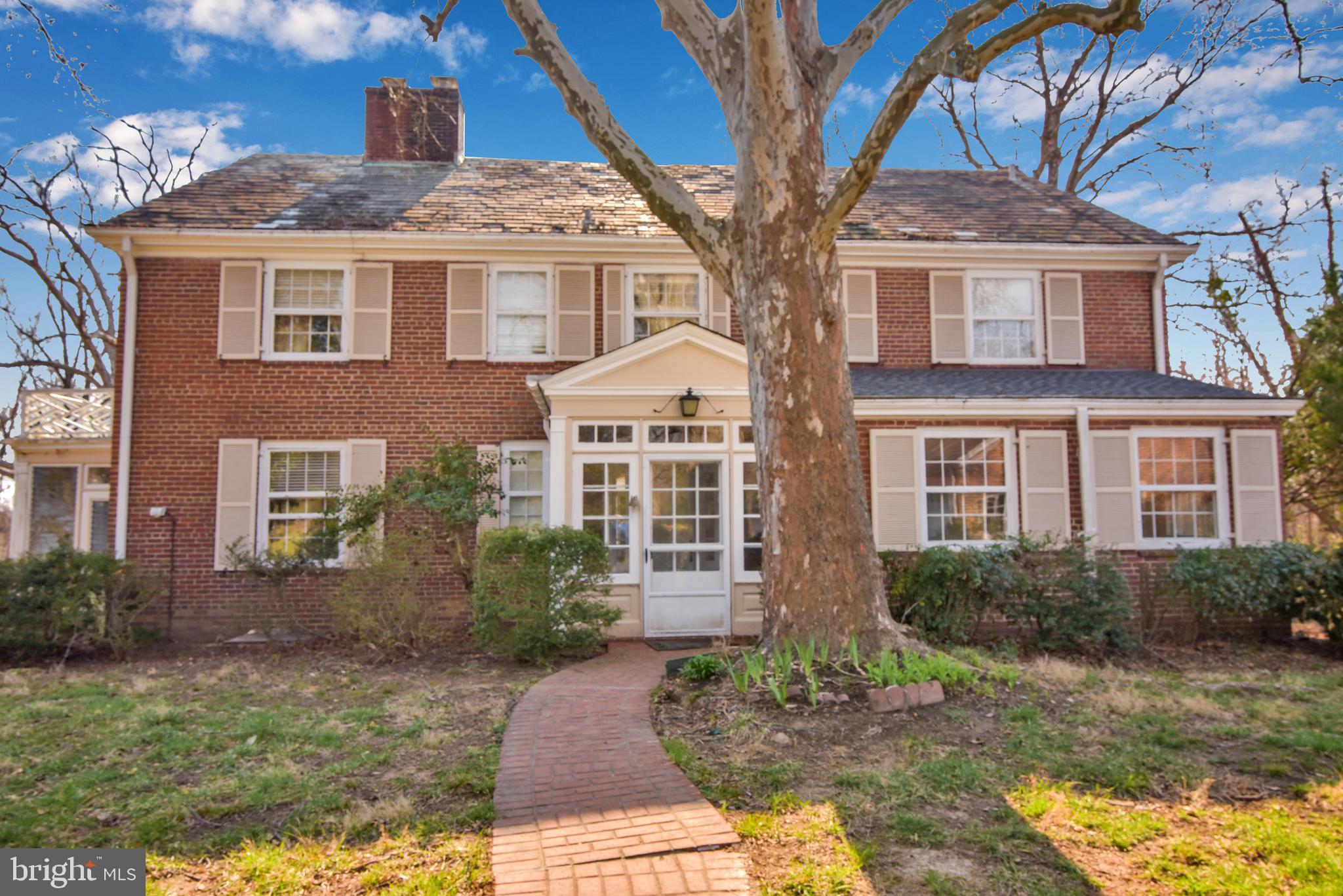 Rare and Amazing Opportunity on Mason Neck to purchase a serene piece of property of 33.73 acres located on a secluded estate with fields woodlands and visiting Deer in addition to backing up to Fairfax County Parkland. The main house has spacious Formal Living and Dining Rooms in addition to an office/den on main level with a half bath.   The upper level has four bedrooms with 3 full ensuite baths and stunning views of the lawn.  Lower level is for laundry volumes of storage and a separate room for the boiler and oil tanks and half bath.  The middle house has a Living Room -Dining Room with pass through to Kitchen and 3 bedrooms, two full baths with a lower-level half bath.  Lower Level has many storage options in addition to a family room with a space for an office and laundry.   The third house is a studio style with a full bath and kitchen.  The other structures include a 3-car garage, a smaller house, smokehouse building, former hay barn and former stable.  In addition, there is an inground pool with slide.  The entire property is being sold "AS IS".  The property has a Conservation Easement held by Northern Virginia Conservation Trust.  NOTE - the property will need to have a driveway built of approximately 635 feet within 30 after settlement as the current easement to use a portion 10738 Harley driveway ends with the sale.  There is 50 feet wide strip on Harley that belongs to 10800 to construct a driveway.