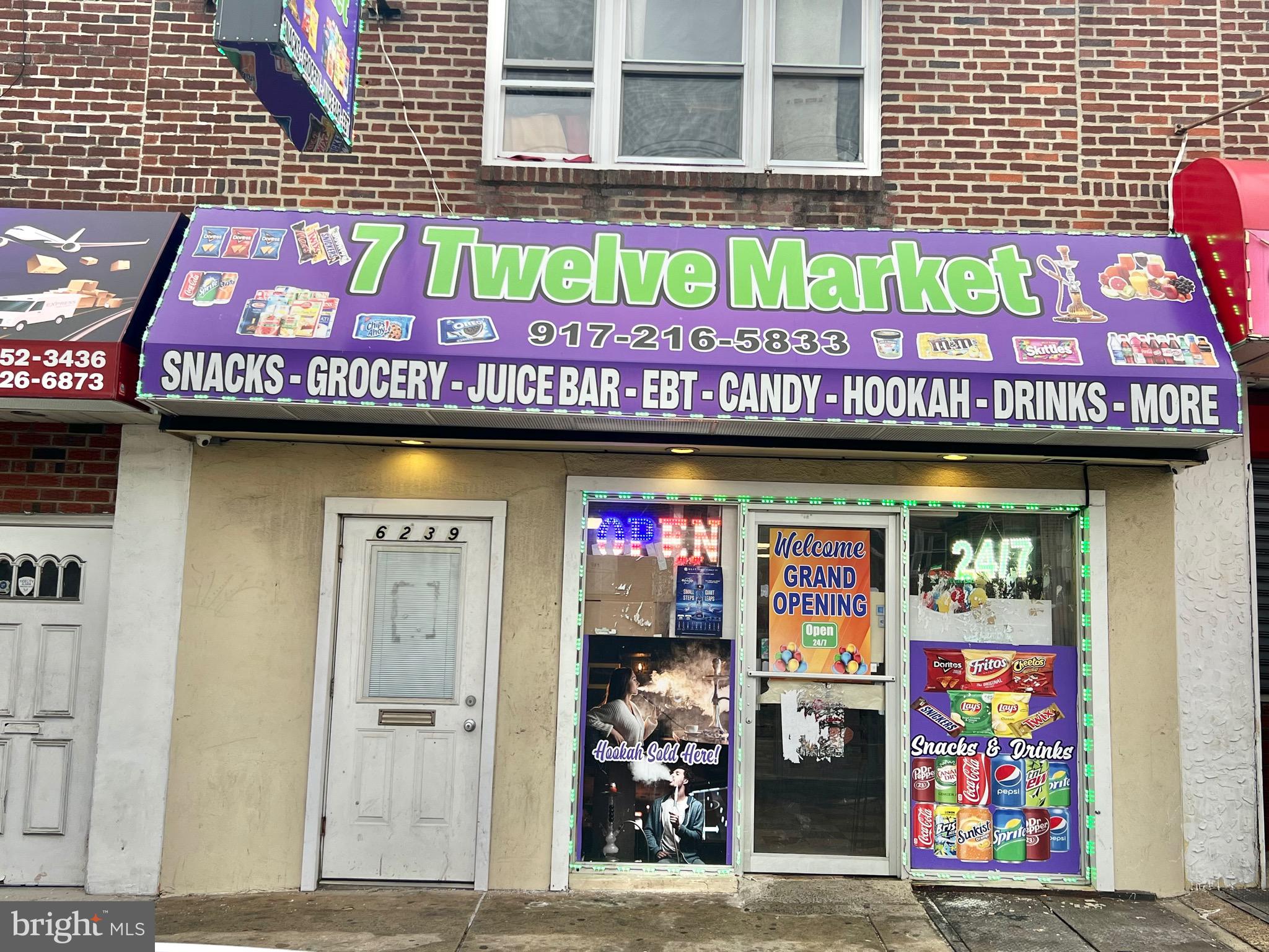 Opportunity is knocking!  Commercial mixed used building located in the prosperous Frankford Ave looking for all buyers. Walking distance to shopping center, restaurant, bank and law office. Easy access to I-95 and Roosevelt Blvd. there are 1000+ SQFT on each floor, very spacious and lots of potential. Same size basement with front loading gate. 2 separate gas meters and electric meters. 1/F is currently operated as  a grocery store with long term lease,  No hot food services, easy and clean,  many storage areas  and central A/C. 2/F  features 2 nice size bedrooms with big windows. Spacious living room , kitchen and full bathroom. 2/F  is under month to month lease. there is fire exit stairs on the rear of the 2/F to the back parking lots. 2 private parking spots in the rear of the property.