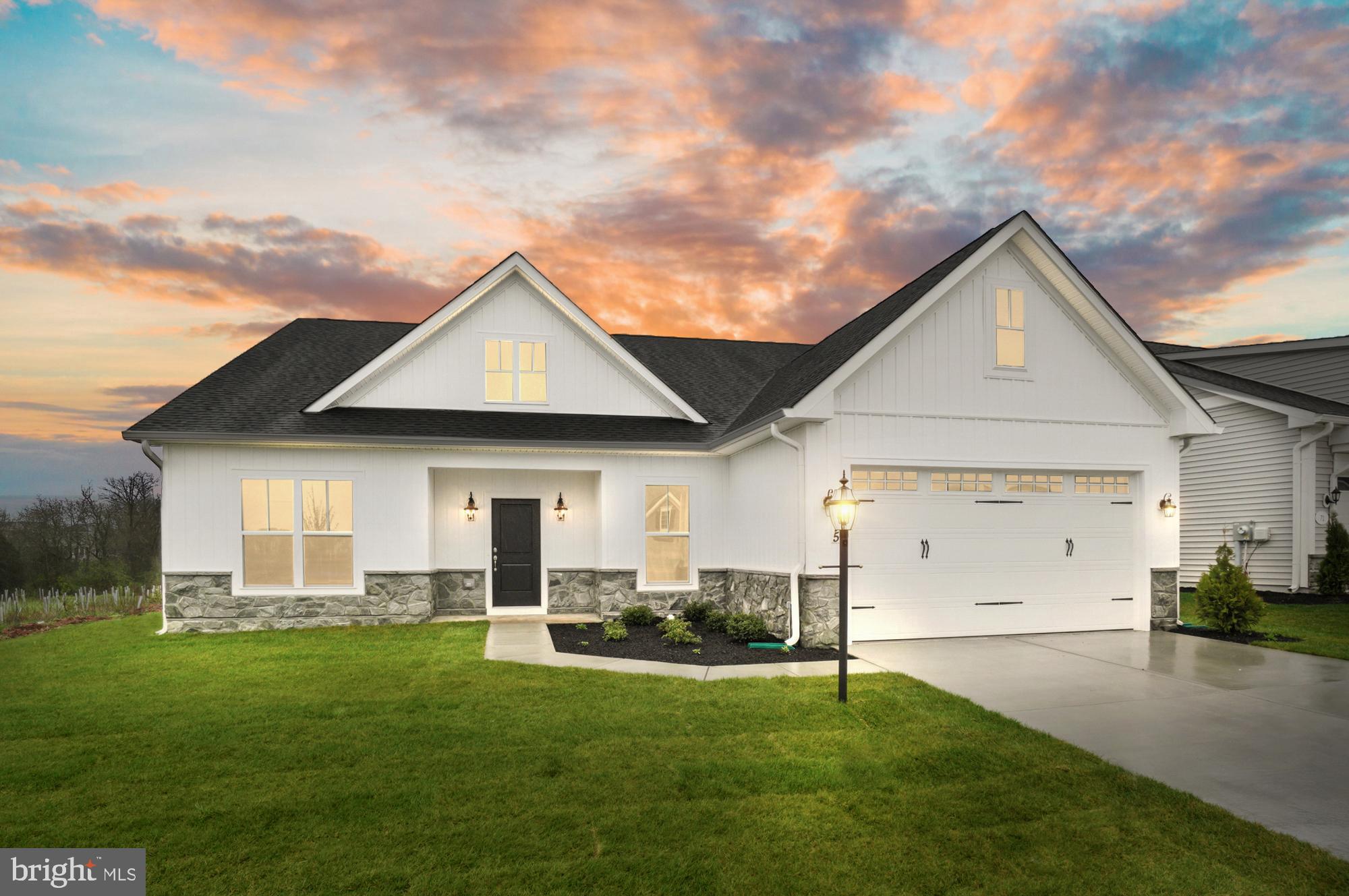 TO BE BUILT NEW CONSTRUCTION. Beautiful lot Co- Marketed with Caruso
Homes. This Model is the ----- VISTA --- Spacious ranch style home
with optional finished upstairs 4th bedroom. This home
presents the perfect open floor plan for hosting family
gatherings or events. You can also enjoy the privacy of
sitting outside on your large 7x23 ft covered patio included
with this floorplan. This is a perfect home for first time
home buyers as well as people looking to downsize. 
--- Buyer may choose any of Caruso’s models that will fit on the lot, prices will
vary. Photos are provided by the Builder. Photos and tours may display optional
features and upgrades that are not included in the price. Final sq footage are
approx. and will be finalized with final options. Upgrade options and custom
changes are at an additional cost. Pictures shown are of proposed models and do
not reflect the final appearance of the house and yard settings. All prices are
subject to change without notice. Purchase price varies by chosen elevations and
options. Price shown includes the Base House Price, The Lot and the Estimated
Lot Finishing Cost Only. Builder tie-in is non-exclusive