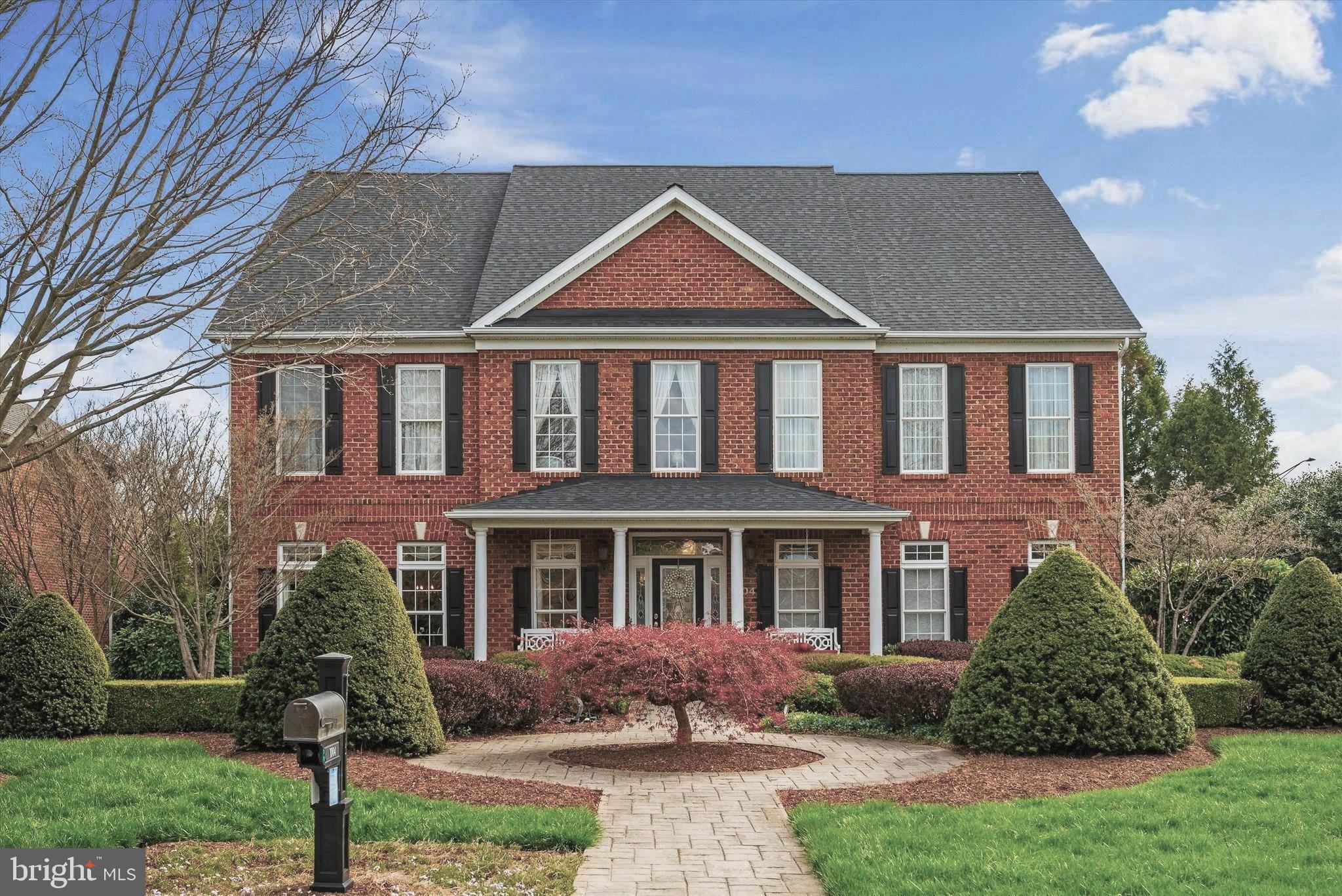 A Stunning Brick Colonial residence graced by meticulously manicured gardens and lush vegetation, cocooning the property in a tranquil and private ambiance. Offering an array of amenities, each of its three immaculately finished floors mirrors the  care bestowed upon the surrounding gardens.  Generously proportioned rooms bathed in natural light enhance the spacious open plan living areas, seamlessly flowing onto the expansive patio, picturesque koi pond, and flourishing rose garden. Featuring 4 bedrooms, 3 full baths, and 2 half baths, adorned with crown molding throughout. Great Cedar Closet. The master bath exudes spa like luxury, while the owners' suite boasts a cozy gas fireplace and a relaxing sitting area. 
Including the lower level this beautiful home has 5184 finished square feet!

Details about each room is found in documents.

This home  is within 5 minutes of Medical Center, Museum of the Shenandoah Valley and the Green Trail and within 10 minutes of Old Town Walking Mall, Shenandoah University and shopping,

Note:  one owner is licensed broker/real estate agent & other owner is licensed real estate agent