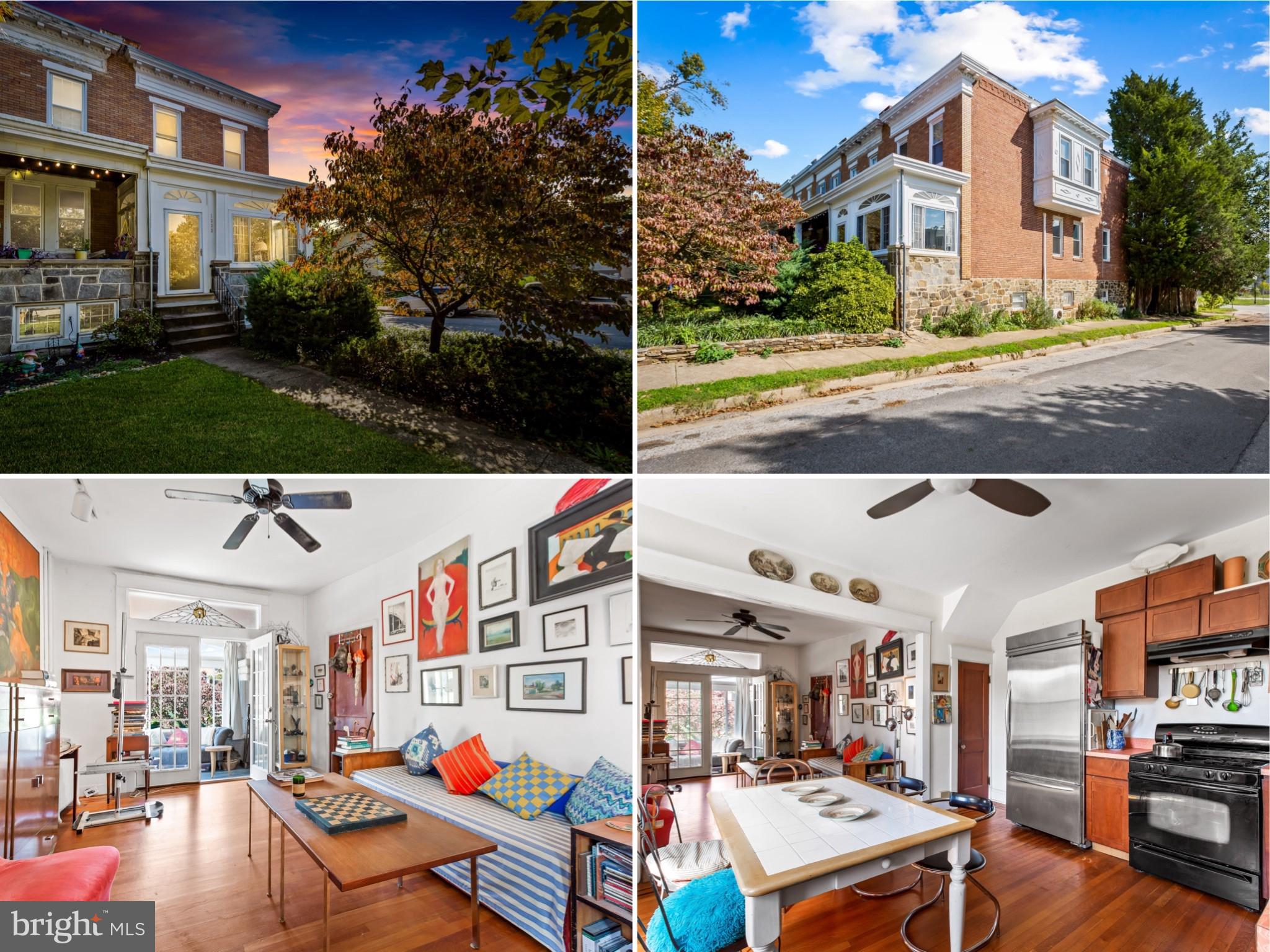 Charming Historic Hampden Townhouse with Exceptional Walkability
Nestled in the heart of the vibrant Historic Hampden neighborhood, this delightful end-of-group townhouse offers an exciting opportunity to own a piece of Baltimore's rich history. Boasting remarkable proximity to an array of restaurants, coffee shops, and grocery stores, this property places you right at the epicenter of urban convenience. Plus, with easy access to I83 just minutes away, your citywide adventures are within reach.
Upon arrival, you'll be greeted by a beautifully landscaped front lawn, setting the stage for the character and charm that awaits within. This 2-unit townhouse is a unique gem, ideal for savvy investors or those seeking an in-law suite or rental income.
The first-floor and basement unit is a spacious one-bedroom haven featuring two full bathrooms for added convenience. As you explore, you'll discover a sunroom that bathes the space in natural light, offering a serene setting for relaxation. For those who appreciate outdoor living, a deck awaits, providing an idyllic spot for morning coffee or evening cocktails.
Ascending to the second floor, you'll find another one-bedroom unit, adorned with beautiful hardwood floors that add warmth and character to the space. The simplicity and elegance of this unit make it an inviting retreat.
Whether you're looking to invest or to enjoy the walkable lifestyle and rich history of Hampden, this unique townhouse offers an enticing opportunity. Don't miss your chance to make this charming property your new home or investment venture.