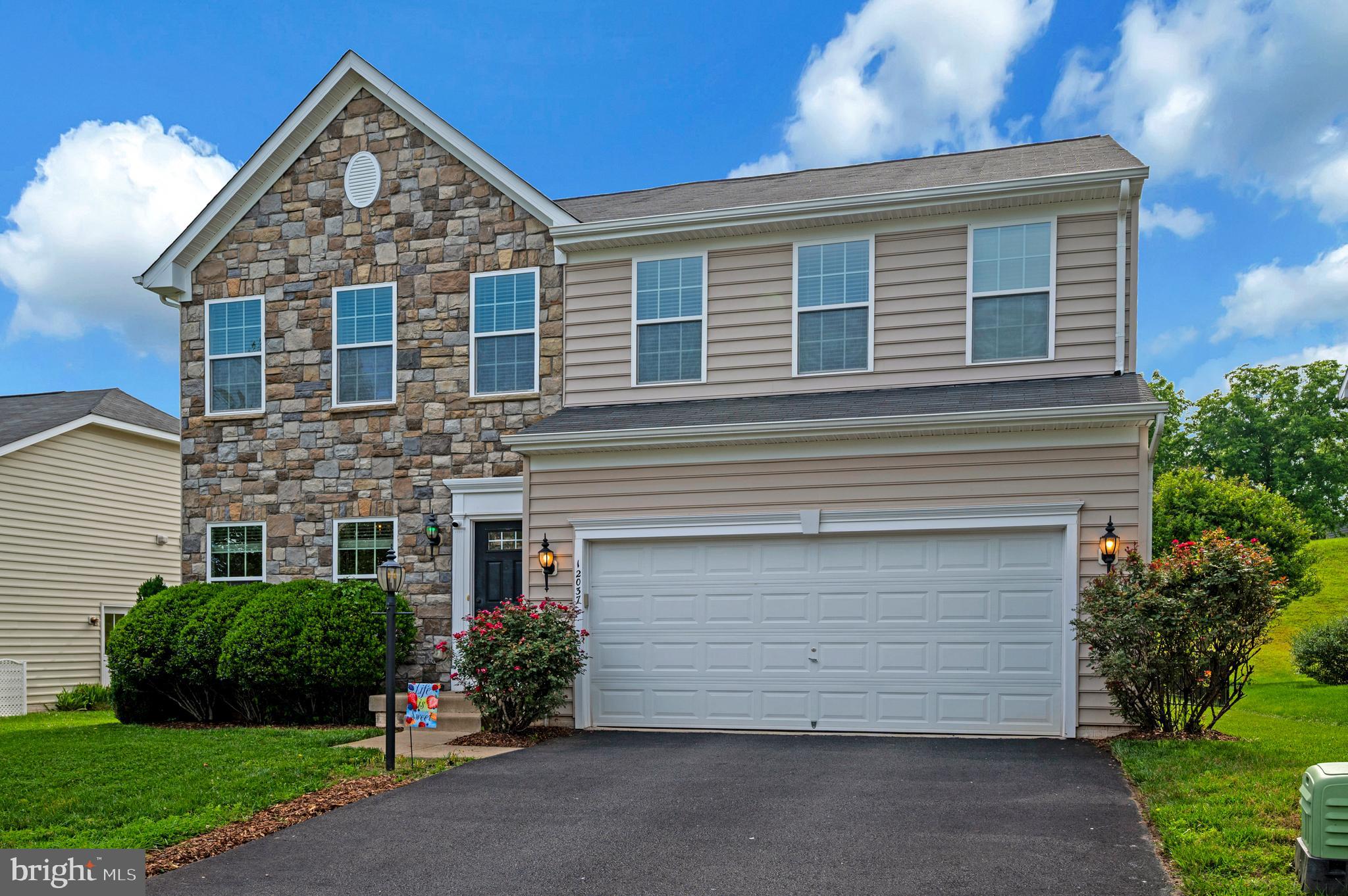 Welcome home to the highly sought-after Three Flags community in Culpeper! This beautifully maintained 4-bedroom, 2.5-bath residence boasts gorgeous curb appeal and is perfectly situated backing up to a sweeping, open field, offering picturesque views and a wonderful sense of privacy.

Step inside to discover a bright and inviting main level where the dining room, eat-in kitchen, and family room flow together seamlessly—an ideal open-concept layout for daily living and hosting guests. The kitchen is ready for your culinary adventures and features recently updated appliances, including a newer refrigerator and dishwasher.
AI staged photo used in several rooms for ideas 
Upstairs, you'll find four generously sized bedrooms, two full baths, and a conveniently located laundry room equipped with a recently updated washer and dryer. The primary suite is a true retreat, complete with an expansive walk-in closet and a relaxing en-suite bathroom featuring a double vanity, a soaking tub, and a separate stand-up shower.

Downstairs, the partially finished basement provides fantastic bonus space. It includes a cozy secondary family room and a flexible room that is perfect for a home office, playroom, or hobby space. The lower level also offers a massive unfinished storage area and a dedicated room with a bathroom rough-in, ready for your finishing touches.

Outside, the backyard is already set up for entertaining and perfectly prepped for pets. With excellent nearby schools, close proximity to town, and easy commuter access, this home truly has it all!