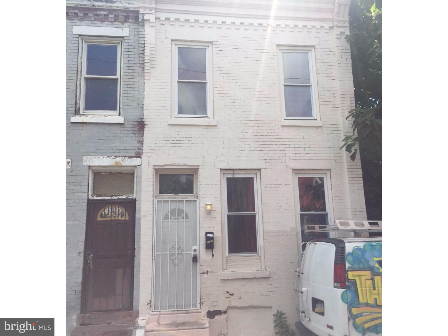 Investors and handy home owners. This former rental property is available immediately. Located on a quiet low traffic block. Te home has a good layout and and appears to have good bones. Needs mostly cosmetics.  Very close to St Christopher's Hospital. Between 8th and 9th on W Allegheny Ave.