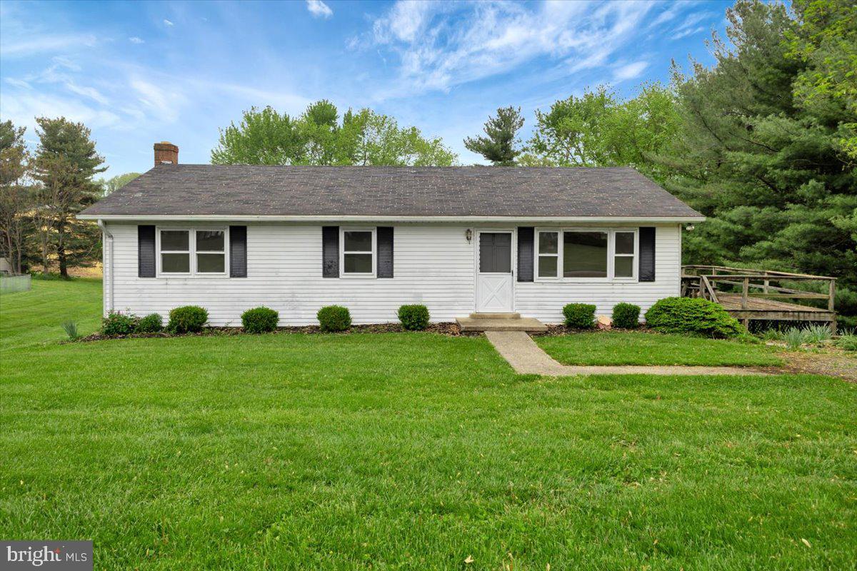 OPEN HOUSE SATURDAY 1-3pm   Welcome to this 3-bedroom, 2,300 sq. ft. rancher in Mount Airy, offering comfort, space, and privacy on over three-quarters of an acre. Tucked away on a quiet cul-de-sac that backs to scenic farmland, it provides the perfect setting for peaceful bike rides, leisurely walks, or simply enjoying the outdoors. Just a short drive away, you’ll find the charm of the town of Mount Airy with its annual carnivals, fireworks, parades, and unique attractions like railroad museums and Watkins Park, where you can enjoy basketball, tennis, and volleyball. The area also boasts a great selection of local shopping and restaurants, making everyday errands and nights out both convenient and enjoyable. Nature enthusiasts will appreciate the nearby Woodbrook Cooperative Wildlife Management Area, which offers hiking, horseback riding, and wildlife observation opportunities. With no HOA, this home offers flexibility and freedom. The spacious kitchen includes a breakfast room, and original hardwood floors add warmth and character to many of the rooms. With some updates and personal touches, you can truly make it your own—and build equity in the process, as similar homes in more updated condition are selling at notably higher prices. The generous walk-out basement features a woodstove and offers endless possibilities for additional living space, providing plenty of room to finish and customize to your needs. The rear yard is spacious and secluded, offering the perfect setting for entertaining family gatherings, playing with children, or adding features like a pool, playset, or garden—making it a true extension of your living space. Additionally, there is an older, large shed on the property that could serve as a storage space with a little attention. This property could also be appealing to investors or buyers interested in a renovation loan to make upgrades and enhance its value. Recent upgrades include a newer water heater and well pressure tank. While inspections are welcomed for buyer peace of mind, the home is being sold as-is, presenting a great opportunity for those looking to personalize and invest in a home with solid potential. Conveniently located for an easy commute via I-70 to Baltimore, Howard County, and Frederick County.