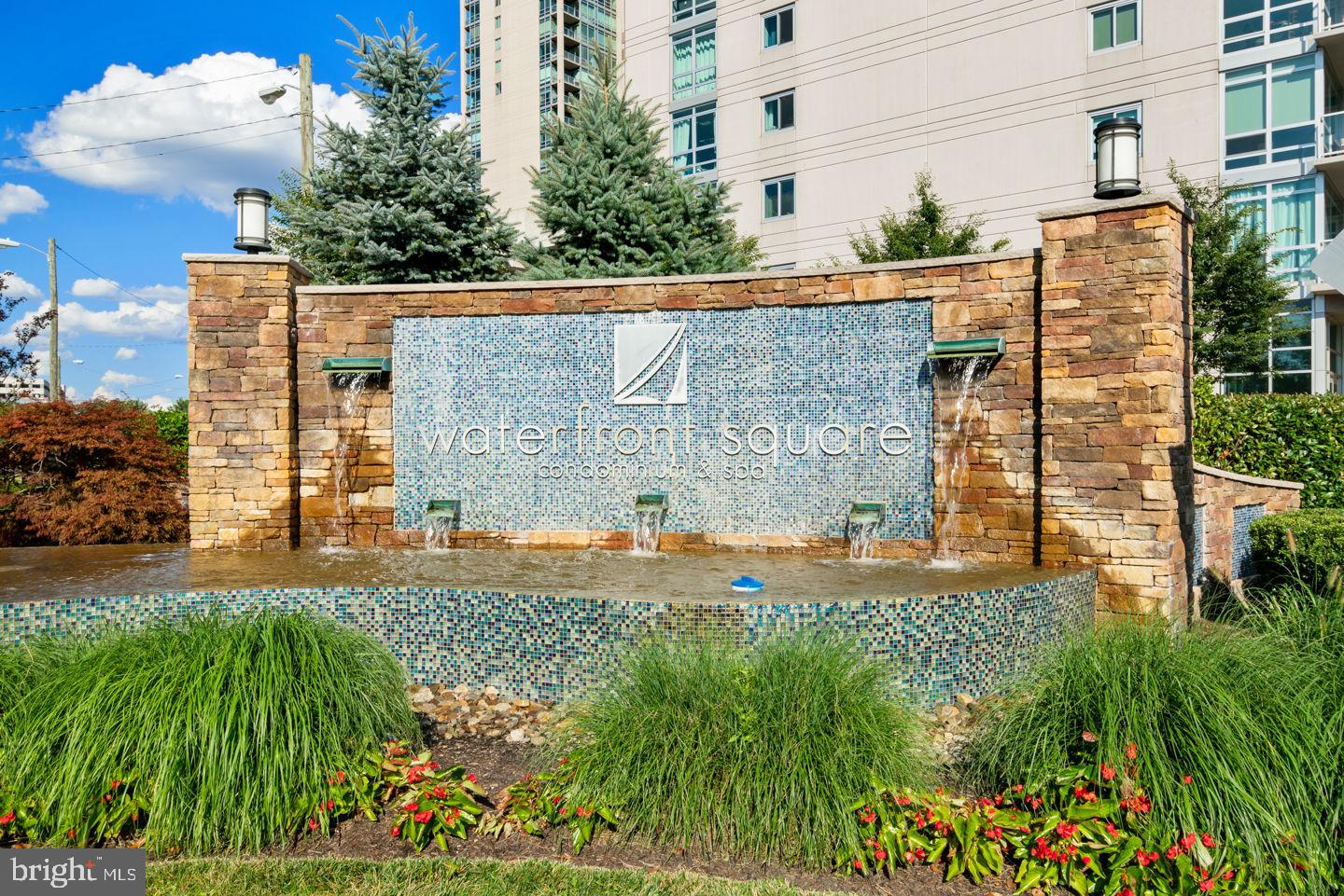 R1304, sun-drenched unit, located on the 13th floor of the Regatta tower in Waterfront Square Condominium & Spa, consists of 2 bedrooms, 2.5 bathrooms,   balcony featuring a South-Western exposure with sweeping panoramic views of the Ben Franklin Bridge and Center City Skyline.  R1304 bares a completely open concept. You can admire these views from the living room, balcony, kitchen and master bedroom.   Waterfront Square Condominium & Spa is a premier gated community offering 24/7 guard and gate, as well as concierge, valet parking, pool and hot tub with river deck, fitness center, sauna and steam room, massage rooms and community rooms.  There is a 3- level garage, with Philadelphia's largest green roof situated on top, inclusive of putting green!  Waterfront Square resides on a 9.5-acre riverfront enclave, with lush manicured outdoor common parks and gardens right on the river's edge.  Management is on site, and Waterfront boasts an advanced security system .  For your convenience, Global Limousine runs on site M-F, taking residents as far as 30th street and back home to their gated community.  The river deck is oversized, encompassing a 25-meter heated lap pool (junior Olympic).  waterfront Square has an excellent location, due to its proximity to area highways & airports (676,95, all bridges), yet is nestled away on the Delaware River - the best of both worlds! One Parking license is included.