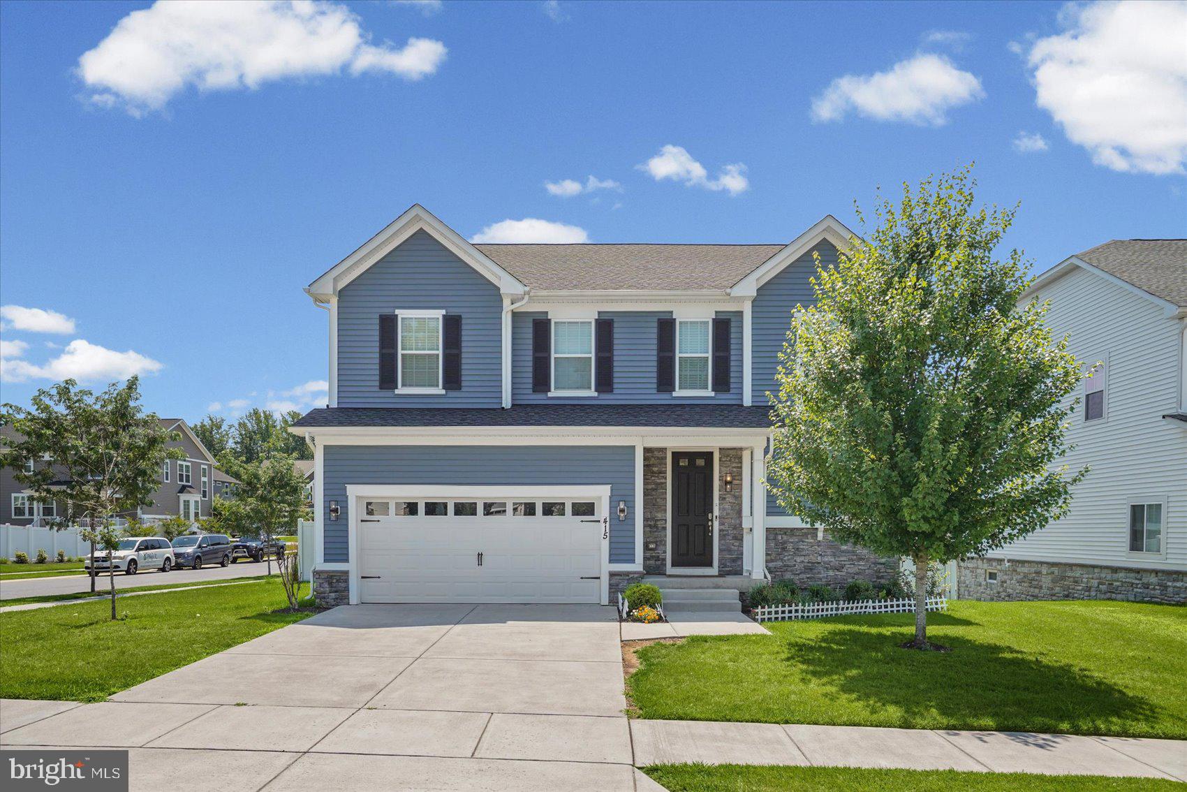 Better than new and loaded with upgrades, this stunning 5-year-young home offers the perfect blend of modern luxury, thoughtful design, and exceptional entertaining space. From the moment you arrive, you'll appreciate the inviting curb appeal and beautifully maintained condition. Inside, the open-concept floor plan features sun-filled living spaces, a gourmet kitchen with an oversized island, granite countertops, stainless steel appliances, and seamless flow for everyday living and entertaining. Upstairs, you'll find spacious bedrooms, a luxurious owner's suite with a spa-like bath and expansive walk-in closet, plus the convenience of upper-level laundry. The true highlight of the home is the spectacular professionally finished lower level, where the owners invested over $100,000 to create an incredible custom entertainment retreat complete with a home theater, full wet bar, and expansive recreation area—offering a level of luxury rarely found in today's market. Step outside to enjoy the covered rear porch overlooking the fully fenced backyard, perfect for relaxing or hosting guests. Located in a sought-after community just minutes from shopping, dining, parks, and major commuter routes, this move-in ready home offers the space, upgrades, and lifestyle today's buyers have been waiting for.