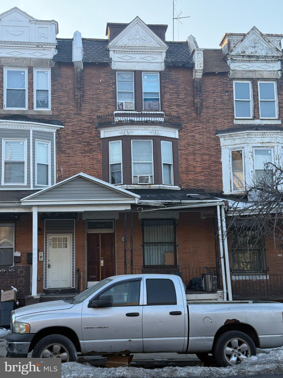 Income Investment property- large 3 levels.. With 6 Bedrooms and 2 Full Bathrooms. Seller will sell as package - (2) other properties- 204 N. 58th St and 232 N. Hobart St. Properties are being sold "As Is"  and are currently occupied by tenants. Some repairs needed.