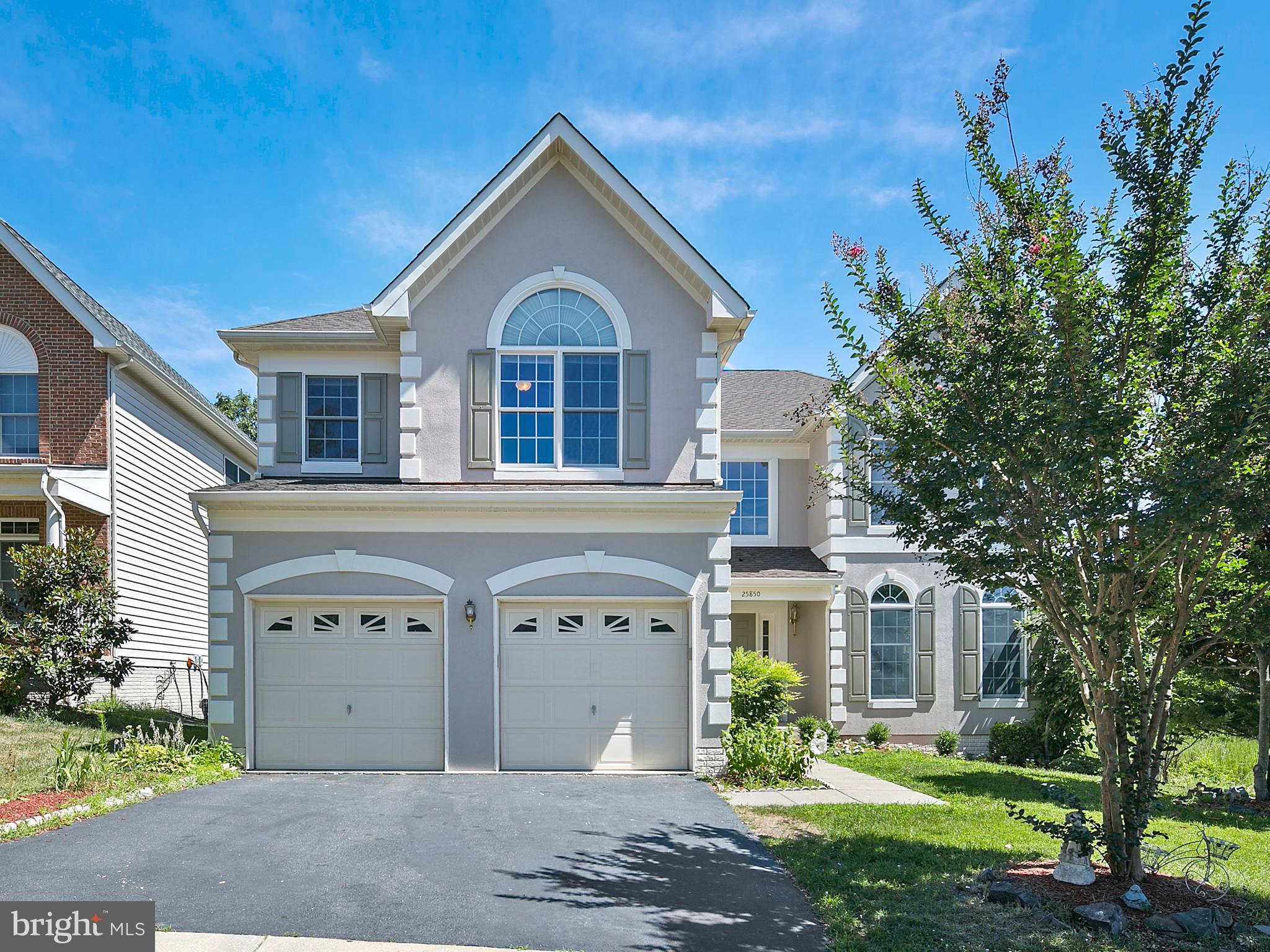 Beautiful rare corner lot single family home with a stunning Golf Course views on this premium lot in the heart of South Riding Chantilly,VA! This beautiful 3,514 SQFT home with three floors features 5 Bedrooms and 4.5 Bathrooms and features an open concept gourmet kitchen with brand new Quartz counter-tops, new cabinets, and brand new stainless steel appliances. Gleaming hardwood floors adorn the main and upper levels of the home, along with a fully finished basement with kitchenette and wet bar. Two story family room overlooking the spacious deck that features unobstructed views of the championship 18-hole golf course designed by Dan Maples. Two car garage with easy access to the living and dining area. Commuters will appreciate its close proximity to Routes 50, 15, and 28, as well as its central location between the Loudoun County Parkway, I-66, and the Dulles Access Road. Walking distance to the community pool and less than 5 mins to the new Dulles South Rec Center. Highly sought after  School District, featuring a New Paul VI school coming soon. Act fast on this home!