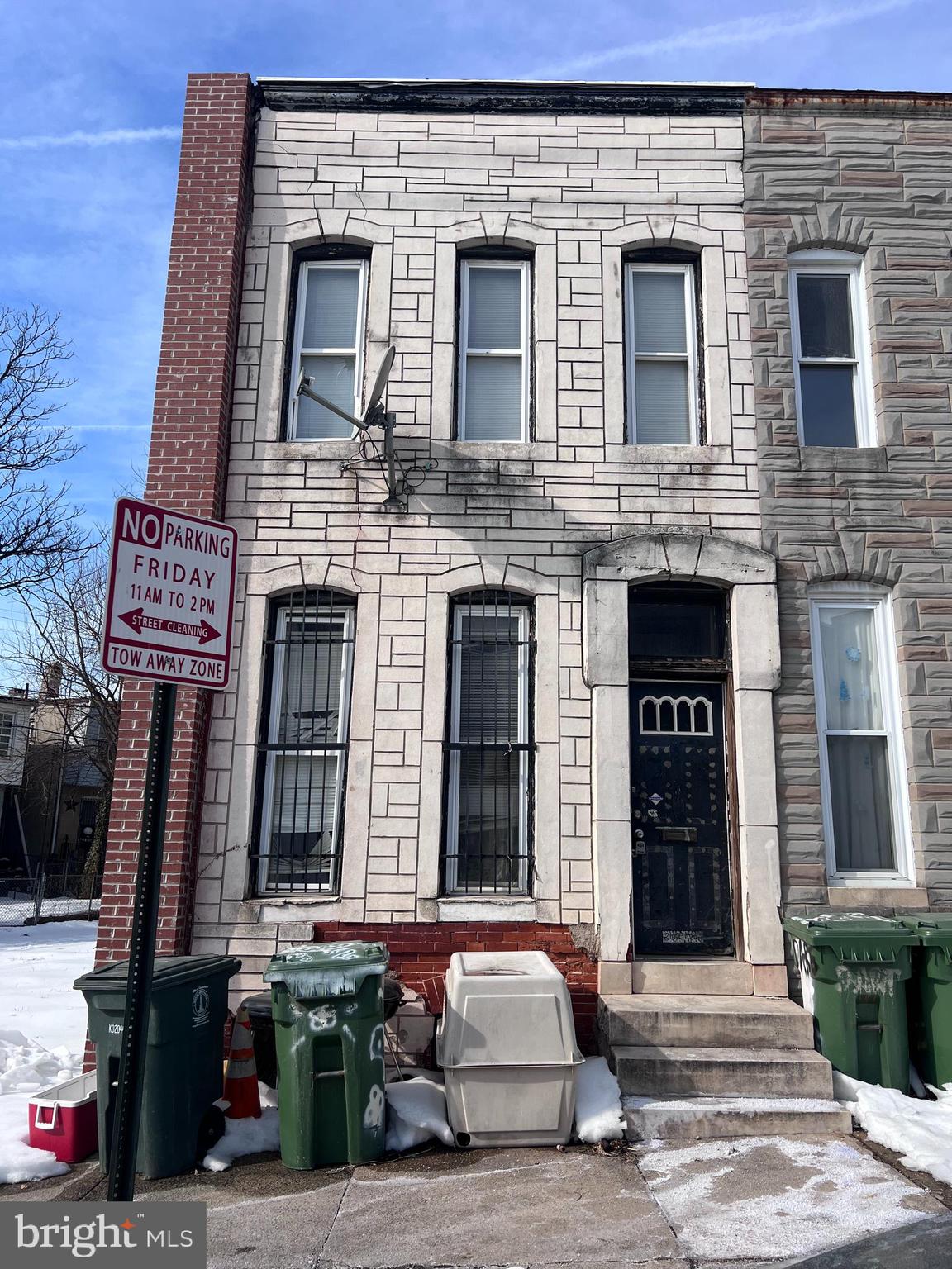DREAM BIG!!
New investment opportunity in West Baltimore. This end-of-group rowhome features three bedrooms and one bathroom, offering significant potential for investors or buyers looking for a renovation project.

The property is conveniently located near public transportation with easy access to downtown and the Inner Harbor.

The property requires a complete rehab and is being sold strictly AS IS. The buyer is responsible for all inspections and the verification of all information.