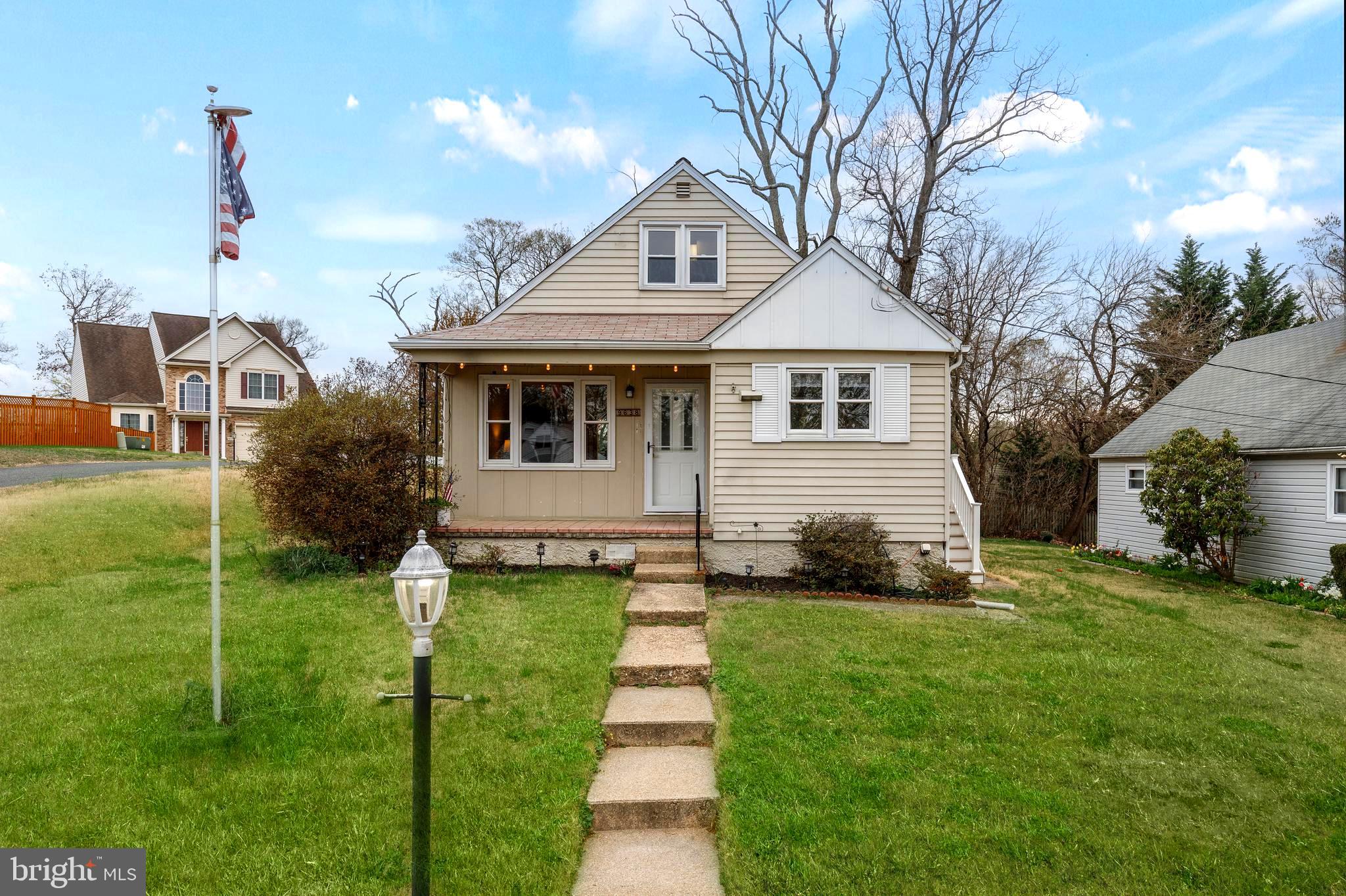 This home has been filled with love, laughter, lots of parties and cherished by the original owners over the past 70 years. Move in condition!  A home in this condition is hard to come by  under $300,000! Sure, eventually you may want  to update  the kitchen and bath, however, in the meantime, it's perfect for the price! The expensive components of the home have been updated, such as,  replacement tilt-in windows, the roof  was replaced in 2020, HVAC September 2021, new carpet on first and second floor, freshly painted thru-out,  and a new second floor powder room were all done in March 2025. The lower level has a spacious family room w/walk-up entrance to the rear yard, spacious laundry room/utility room and a separate workshop. Truly a wonderful home with a great price! Seller is selling the home and shed "as is" condition..