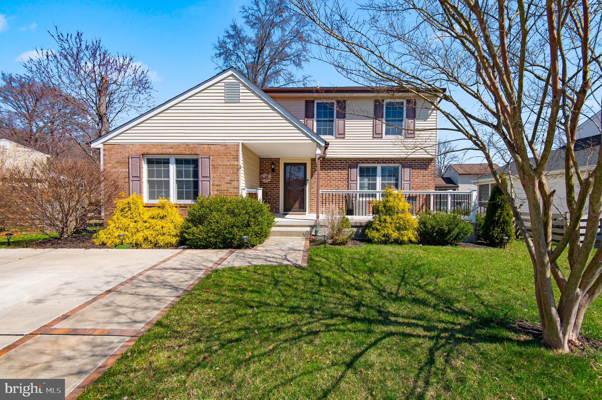 TARTAN HILL - Beautiful 3 Bedroom 2.5 Bath Colonial Ready For You To Call Home!  This Wonderful Perry Hall Home Sits On A Nice Spacious Lot And Has A Fully Fenced Yard.  Enjoy Cozy Afternoons On Your Spacious Deck That Was Recently Tuned Up.  A New Roof Was Installed In (2021).  Fresh Paint (2025).   HVAC (2017).  Energy Smart Whirlpool 50 Gallon Water Heater.  The Garage Has Been Converted To Increase The Living Space.  Granite Countertops In The Kitchen.  Beautiful Cement Driveway And Front Porch With Treks Railing.  Walk Out Basement Is Ready To Be Finished.  Two Storage Sheds.   This Home Is Just Minutes From The Avenue At White Marsh And Convenient To I-95.    Schedule Your Showing Today!!!