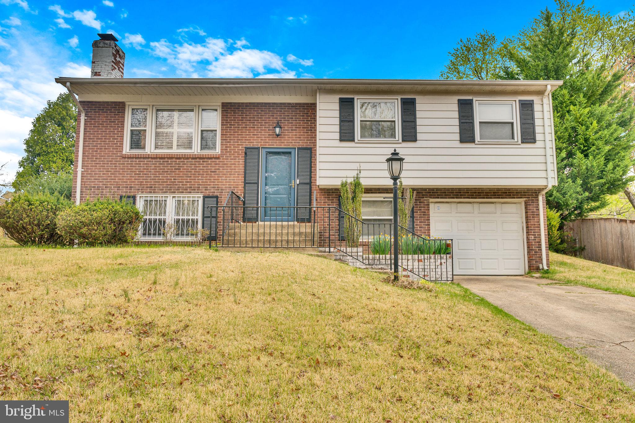 *****Offer deadline Monday  4/14 5PM. *******
 Welcome to this charming and spacious split foyer home, nestled in the highly sought-after Marlboro Meadows subdivision of Upper Marlboro. This delightful 4-bedroom, 2 1/2-bathroom home is perfect for those looking for both comfort and functionality. The home’s large second-floor addition expands the living space, providing a bright and airy atmosphere that enhances everyday living. Beautiful hardwood floors throughout the upper level add warmth and elegance to the home.

The unique underground bunker, accessible only from the outside, is a rare and intriguing feature. Currently used for extra storage, it offers endless possibilities—whether you’re looking for a home office, studio space, or just more room to store your treasures.

The home offers fantastic curb appeal with a front-entry attached garage and additional driveway parking, perfect for accommodating guests and family. The fenced backyard is an ideal retreat, offering privacy and a peaceful atmosphere. A small deck off the kitchen provides a cozy space for morning coffee, evening meals, or simply unwinding while enjoying the outdoors.

The layout is designed for family living, with spacious bedrooms, a master suite with an en-suite bath, and plenty of room to entertain or relax. The large living and dining areas flow seamlessly, making it easy to host gatherings or enjoy quiet evenings at home.

Location is key, and this home does not disappoint. It’s conveniently located just minutes away from local schools like Patuxent Elementary School (0.9 miles), James Madison Middle School (7.5 miles), and Dr. Henry A. Wise Jr. High School (4 miles). You’ll also have easy access to shopping, dining, and major commuter routes, making this home perfect for those looking for both convenience and a peaceful suburban lifestyle.