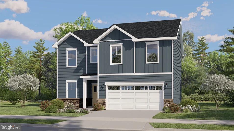 NEW CONSTRUCTION – ESTIMATED AUGUST 2026 DELIVERY! Welcome to the Charleston Slab at Apple Harvest, offering approximately 2,019 square feet of thoughtfully designed living space with the backyard backing to peaceful green space. This two-story home features 4 bedrooms, 2.5 bathrooms, a spacious loft, and a 2-car garage. The open-concept main level seamlessly connects the great room, dining area, and kitchen, creating the perfect space for everyday living and entertaining. The kitchen showcases Frost White Quartz countertops, Barnett Duraform Linen cabinetry, stainless steel appliances, and ample storage and workspace. A washer and dryer are included for added convenience. Upstairs, you'll find four generously sized bedrooms, including a spacious owner's suite and a versatile loft ideal for a second living area, home office, or playroom. Apple Harvest is a desirable master-planned community offering outstanding amenities including a community swimming pool, pool house, tot lots, playgrounds, pocket parks, and green spaces. Ideally located near Route 45, I-81, and the Martinsburg MARC Station, commuting is easy while shopping, dining, and entertainment at The Commons, North Mall, and Martinsburg Plaza are just minutes away. Outdoor recreation is also nearby at Ambrose Park, Poor House Farm Park, and the Berkeley 2000 Recreation Center. Photos are of a similar home. Home features, finishes, colors, pricing, incentives, and availability are subject to change without notice. Closing costs and other buyer-paid fees are not included in the list price. Martinsburg schools are subject to change please verify which school district this home is located in.