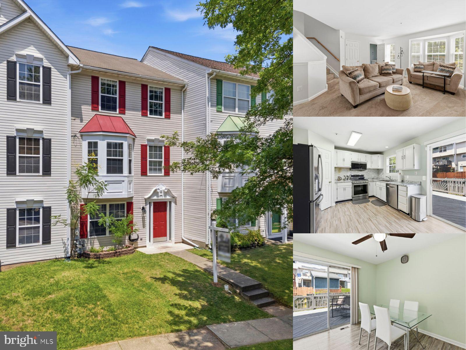 Offering 4 bedrooms, 2 full and 1 half baths, and approximately 1,700 sqft., this interior-row Colonial townhome in Dearborn delivers a bright, updated three-level layout with no HOA, modern kitchen finishes, updated baths, a fenced backyard, and an end-of-court setting. Natural light pours through the home, enhanced by fresh, soothing paint tones that create a warm and welcoming feel throughout the main level. The spacious living room flows into the dining area and updated kitchen, where newer stainless steel appliances, pantry storage, and direct access to the wood deck make everyday living and outdoor dining easy. The upper level offers three bedrooms, including a primary bedroom with a walk-in closet, along with an updated full hall bath. The finished lower level expands the home’s flexibility with an additional bedroom, large laundry area, utility/storage space, and a recently redone full bath with ceramic finishes—creating useful space for guests, work, hobbies, or additional living needs. Notable updates include HVAC in 2015 and water heater in 2022. Outside, enjoy a nice deck overlooking the fenced backyard, plus on-street paved parking in a convenient Baltimore location near major highways, shopping centers, hospitals, and everyday amenities. With updated style, generous finished space, natural light, outdoor usability, and no HOA, this well-kept townhome is a strong fit for buyers looking for comfort and convenience in one complete package.