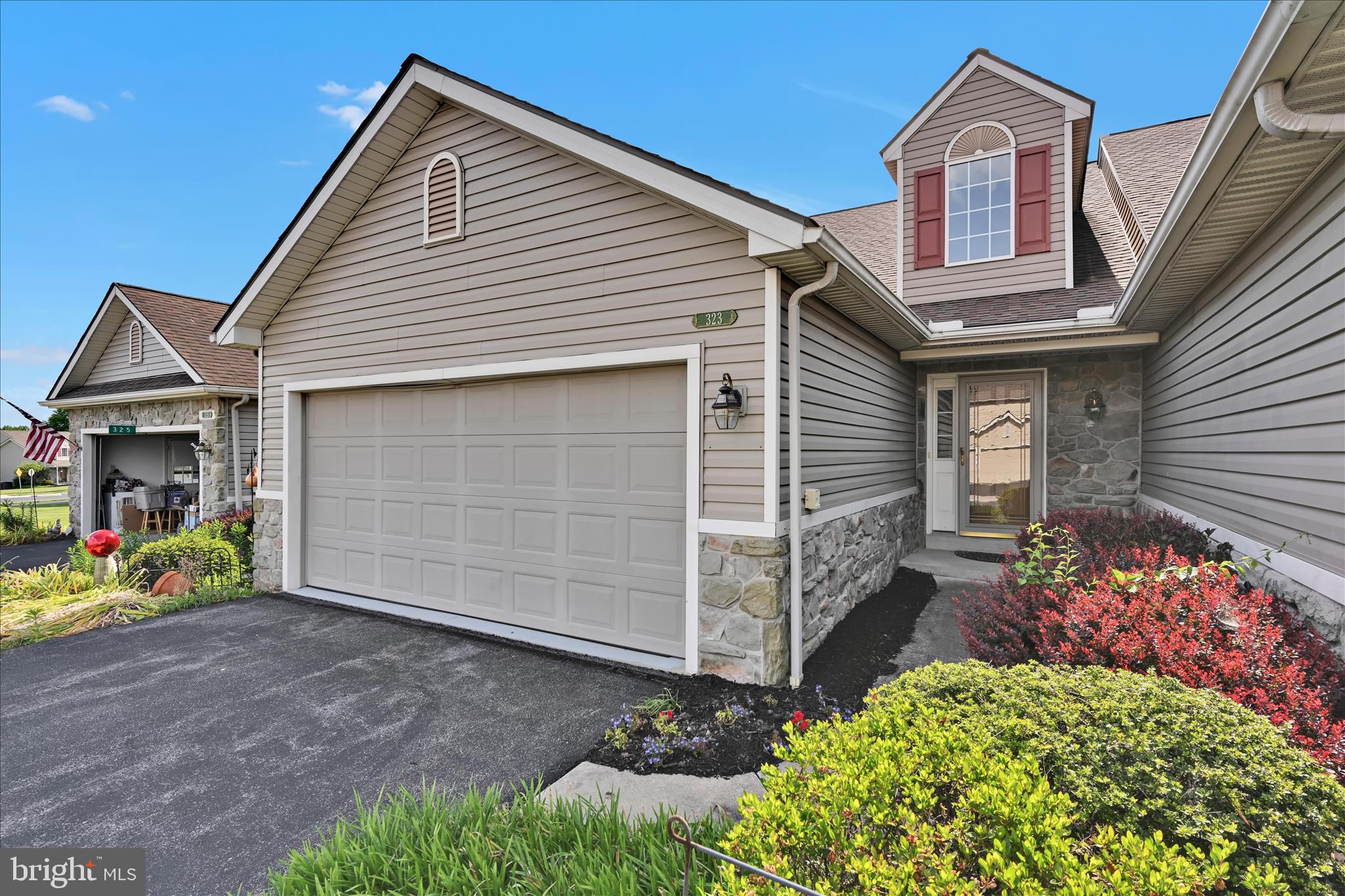 Welcome to 323 Hill Street in Grandview Meadows, a desirable townhome community in the Mount Joy area. This townhome offers a rare and highly sought after first floor bedroom and full bath for true convenience and flexibility. The upper-level features two additional bedrooms, a second full bath, and an open loft/office area ideal for work, hobbies, or a quiet reading nook.

Included is an eat in kitchen and a bright three season enclosed sunroom, perfect for morning coffee or relaxing afternoons. The entire interior has been freshly painted and updated with brand new carpeting, giving the home a clean, move in ready feel. The kitchen shines with a new refrigerator, new stove, and new microwave.

A full basement with an egress window provides excellent storage or future finishing potential. Additional highlights include economical gas heat, central air, and a 2 car garage for everyday comfort.