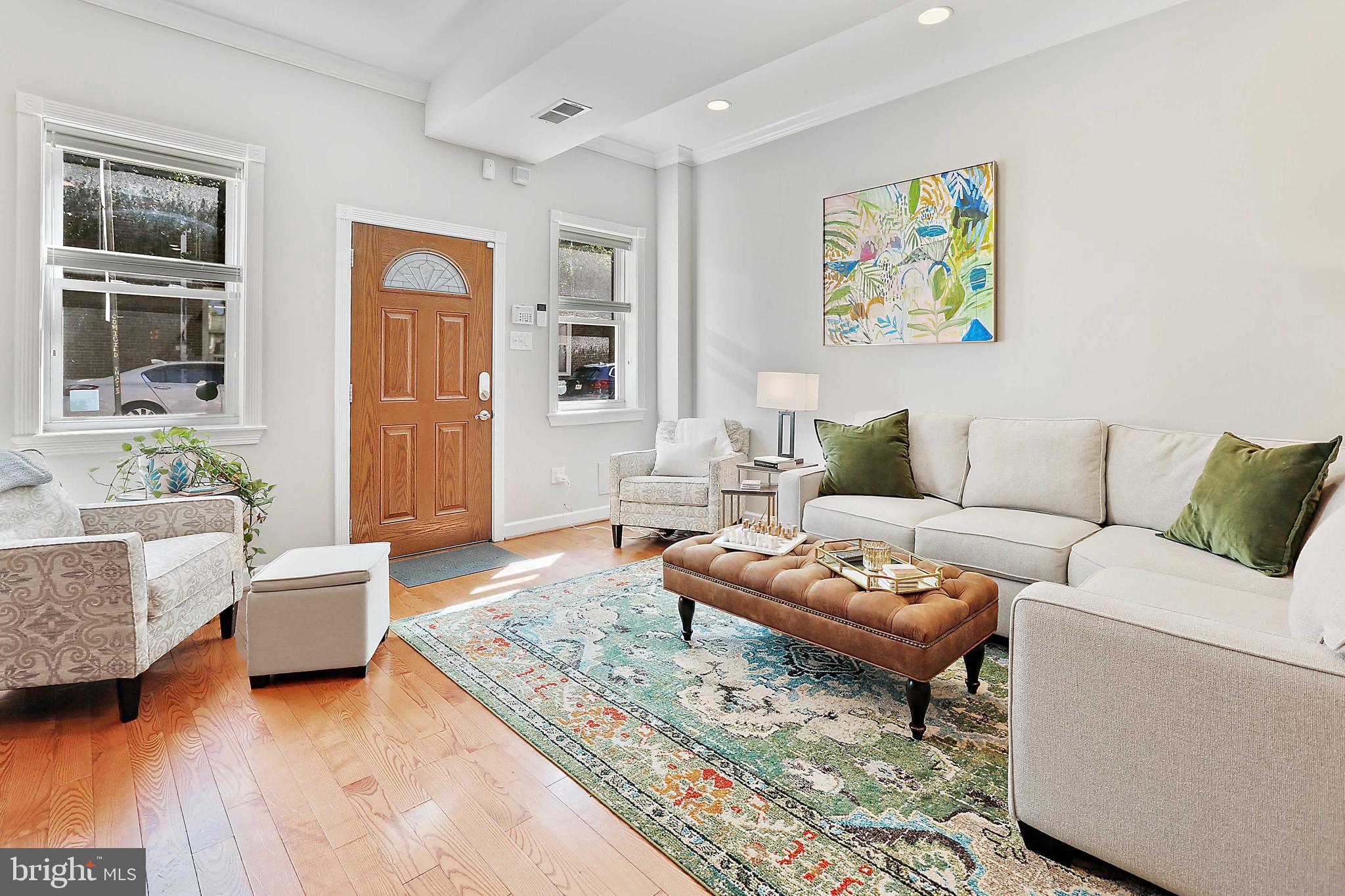 Welcome to 2808 O Donnell St. where classic Baltimore charm meets new age design. This 2 bedroom home has 2 full bathrooms and a half bathroom on the main level. His home used to be a candy store and because of its commercial background it has a unique large width and high ceilings. Walk into the living room and pass the dining room with a stone accent wall on the way to the newly updated kitchen.The open concept on the main level makes entertaining effortless. Off of the kitchen is pantry room that leads to the back fenced in patio where one could enjoy outdoor dining with a set atmosphere. Travel the wide staircase up to the second level to find an owners suite bedroom with a large walk in closet. The owners suite has a full bathroom with shower and tub to the rear of the home. Access the spacious second level deck from the owners suite. There is a full hallway bathroom and another large bedroom to the front of the home on the second level. This home is located one block away from O’ Donnell Square, Safeway 24/7 Grocery Store, and Ace Hardware. The Target Shopping Center is only a 5 minute drive as well as access exit to interstate 95. This home stands on the forefront when compared to other Canton homes.
