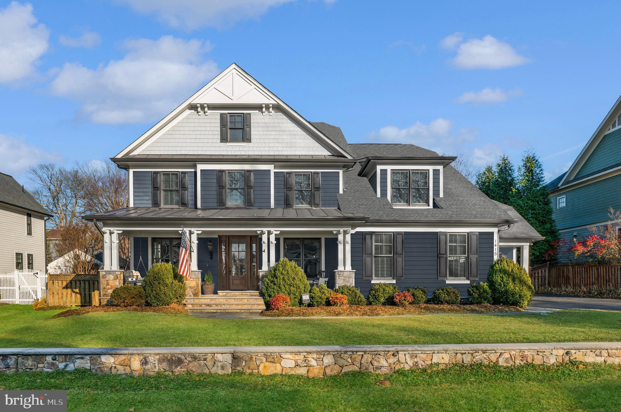 deally situated within steps of downtown McLean, this custom home built by Buchanan Price in 2012 is located in the heart of West McLean. Offering approx. 6,550 SF across three finished levels with 5 bedrooms and 5.5 baths, and a fantastic flat rear yard-this home blends timeless architecture with modern comfort. A generous front porch welcomes you into a light-filled main level with a private office and an open living and entertaining layout. The kitchen flows to the living room and a
show-stopper screened porch, overlooking the large private backyard ideal for outdoor enjoyment. Upstairs features 4 spacious bedrooms, including a serene primary suite and a second private office or study. The lower level offers a large recreation area and 5th bedroom for guests. Includes a 2-car attached garage plus separate 1-car garage with vaulted ceiling ( 25.5 ft), ideal for a car lift or specialty storage. Convenient to Tysons, DC, and Reagan National Airport.