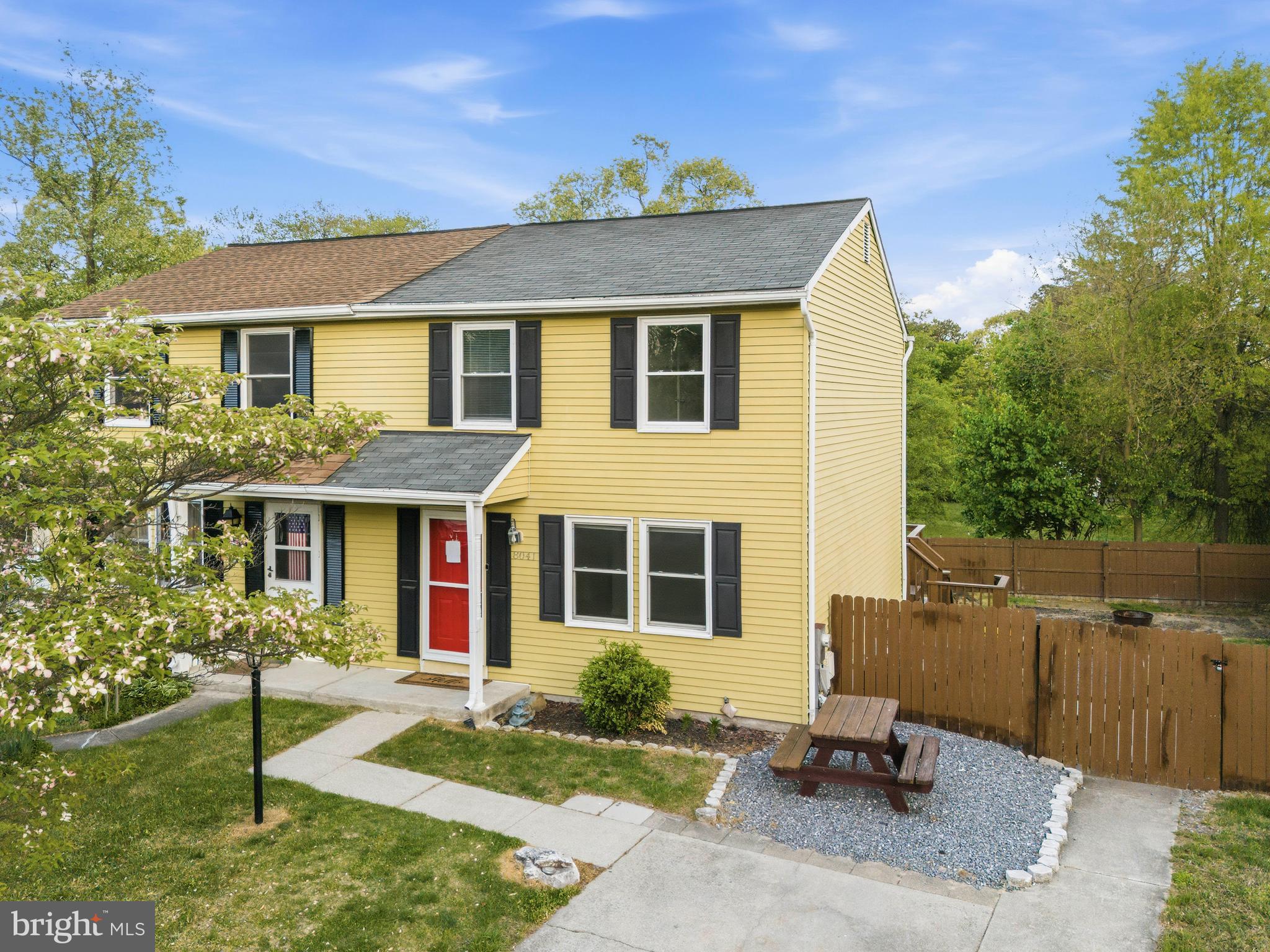 Welcome to 8041 Bosley Ct in Glen Burnie—a truly move-in ready gem you won’t want to miss! This beautifully maintained home offers the perfect blend of comfort, style, and convenience. Step inside to find a bright and inviting layout with fresh updates throughout, making it easy to settle in from day one.

The home features spacious living and dining areas, a well-appointed kitchen with modern finishes, and spacious bedrooms designed for both relaxation and functionality. Enjoy the benefits of recent improvements that enhance both aesthetics and peace of mind.

Outside, the property offers a large private yard—perfect for entertaining, gardening, or simply unwinding after a long day. Conveniently located near shopping, dining, commuter routes, and local amenities, this home checks all the boxes for today’s buyers.

Move-in ready and waiting for its next owner—schedule your showing today!