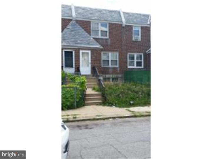Investor Special. This Castor Gardens home can be sold as a package with 7148 Large St. Three bedrooms, one full bath, one half bath, finished basement, and garage with a front yard. No copper and no heating system. Bring flashlight. Being sold as-is.