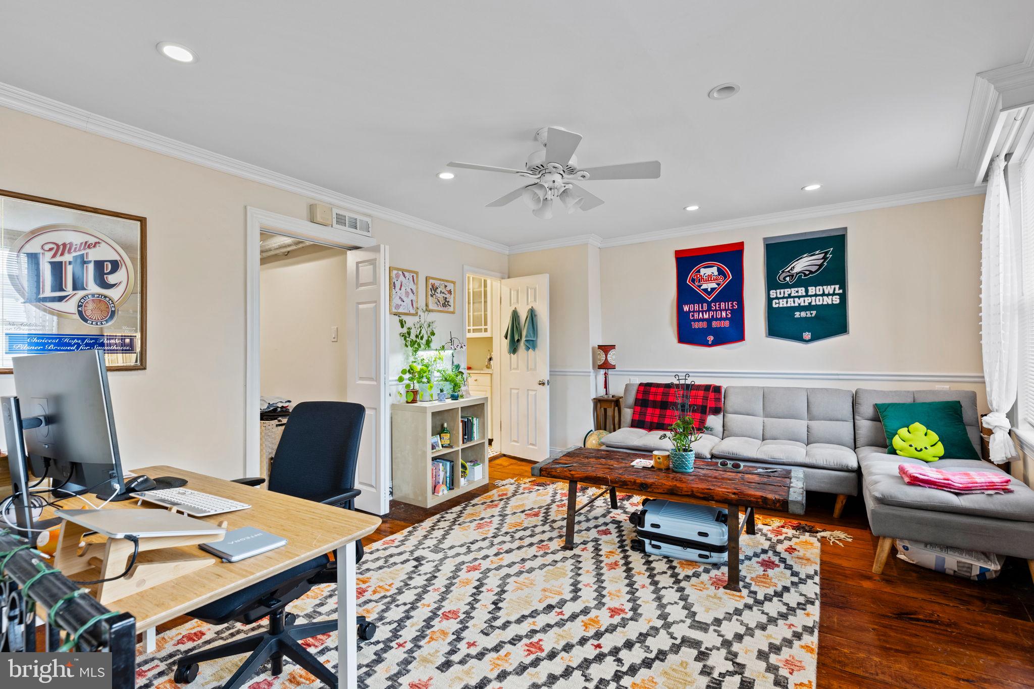 Welcome to 402 Fairmount Avenue, a rare opportunity to own a four unit property in the heart of Northern Liberties, one of Philadelphia’s most desirable and walkable neighborhoods. This versatile property is ideal for an owner occupant, first time homebuyer looking to house hack, or an investor seeking immediate rental income with long term upside.

Three of the four units are currently rented, providing steady income from day one, while one unit has been intentionally left vacant to allow flexibility for the next owner. This creates an excellent opportunity for an owner occupant to move in and take advantage of low down payment financing options while offsetting expenses with rental income.

The first floor offers a unique layout with potential for a private residence, studio, or possible business or retail use, subject to buyer verification with the City of Philadelphia. The space was historically used as retail decades ago, adding to the property's flexibility and potential. A private courtyard adds additional value and can be enjoyed personally or potentially incorporated into a business setting, with access through the common area.

The second and third floor rear units are both well maintained one bedroom apartments with functional layouts. The front unit spans the second and third floors and features a spacious two bedroom, two full bathroom layout. Enter through the second level to find the kitchen, dining area, living room, and private balcony. The third level includes a large bedroom, full bathroom, walk in closet, and in unit washer and dryer, with an additional bedroom located on the top floor.

This property has been owned by the same family for nearly 100 years and has been well maintained over time. A brand new PVC sewer line has recently been installed, adding peace of mind for the next owner.

Located in Northern Liberties, you are within walking distance to popular restaurants, cafes, shops, and nightlife, with convenient access to Center City and major transportation routes. This is a prime location with strong demand from both renters and homeowners.

A true multi use opportunity offering flexibility, character, and income potential. Property is being sold as is.