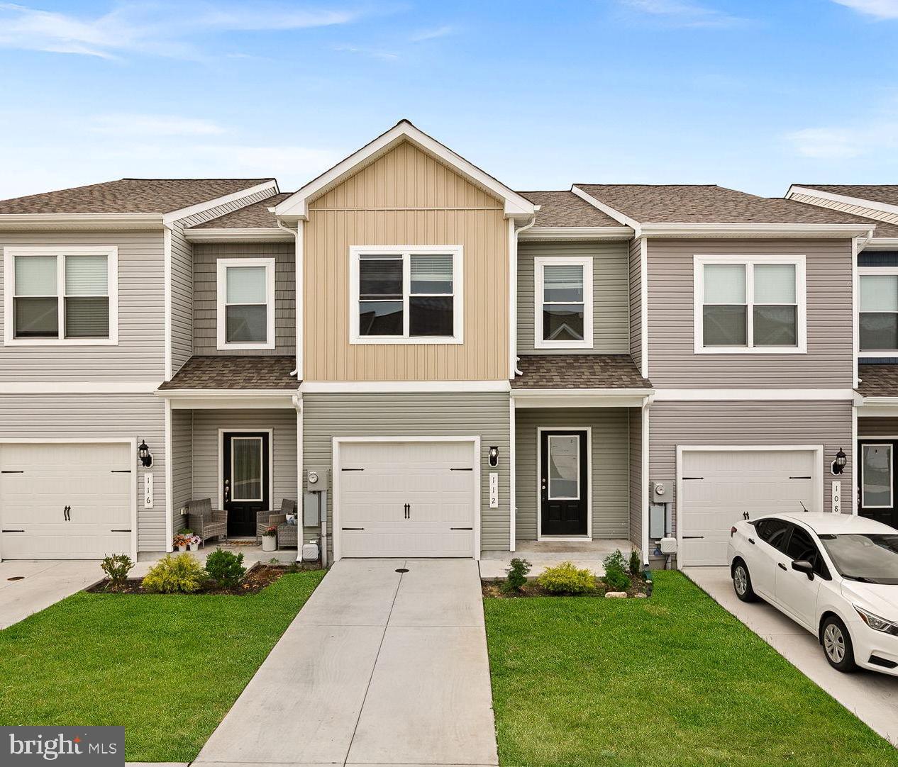 Seller is offering a **$6,300 credit to buyer at closing**. Welcome to 112 Cramsford Street, a beautifully maintained Robertson I model townhome built in 2023, offering 3 bedrooms, 2.5 baths, modern finishes, and move-in-ready convenience.

Step inside to find a bright and open main level designed for both everyday living and entertaining. The spacious kitchen features ample cabinetry, a large pantry, and seamless flow into the dining and living areas. A convenient half bath is located on the main level, while the attached one car garage provides easy access directly off the kitchen. From the living room, step outside to enjoy the generous backyard space. Perfect for relaxing, entertaining, or outdoor activities.

Upstairs, you'll find a spacious primary suite complete with an ensuite bath and a large walk in closet. Two additional bedrooms and a full hall bath provide plenty of space for family, guests, or a home office.

Built in 2023, this nearly new home offers the benefits of modern construction without the wait. Additional updates include brand new carpet installed in 2026. 

Don't miss your chance to own this beautiful Robertson I model townhome that combines modern style, functional living, and exceptional value.
