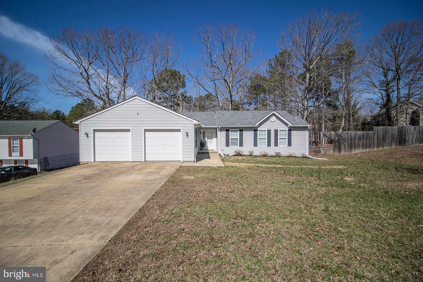 Cute  4-Bedroom, 3-Bath Rambler on .45 Acre Lot
Come home to this beautifully updated 4-bedroom, 3-bath rambler that offers everything you need for comfort and convenience.  Situated on a nice .45-acre lot, this home backs to wooded views has a fully finished walk out basement and  yard is fully fenced. 
Enjoy 4 spacious bedrooms & 3 full baths – 3 bedrooms and 2 baths on main level and 1 bedroom 1 bath in lower level. Primary bedroom is generously sized and primary bath features a large tiled shower, separate soaking tub, and double sinks. 
Open floorplan – Ideal for gatherings, with seamless flow between the living, dining, and kitchen areas.
New LVP flooring  and carpet provides the perfect finish in every room.
Large two-car garage with ample space for vehicles, storage, and projects.
Back deck -private  with views of the back yard. 
This home  has a great blend of space and convenience, offering privacy with the benefits of easy access to nearby amenities, schools, and parks.