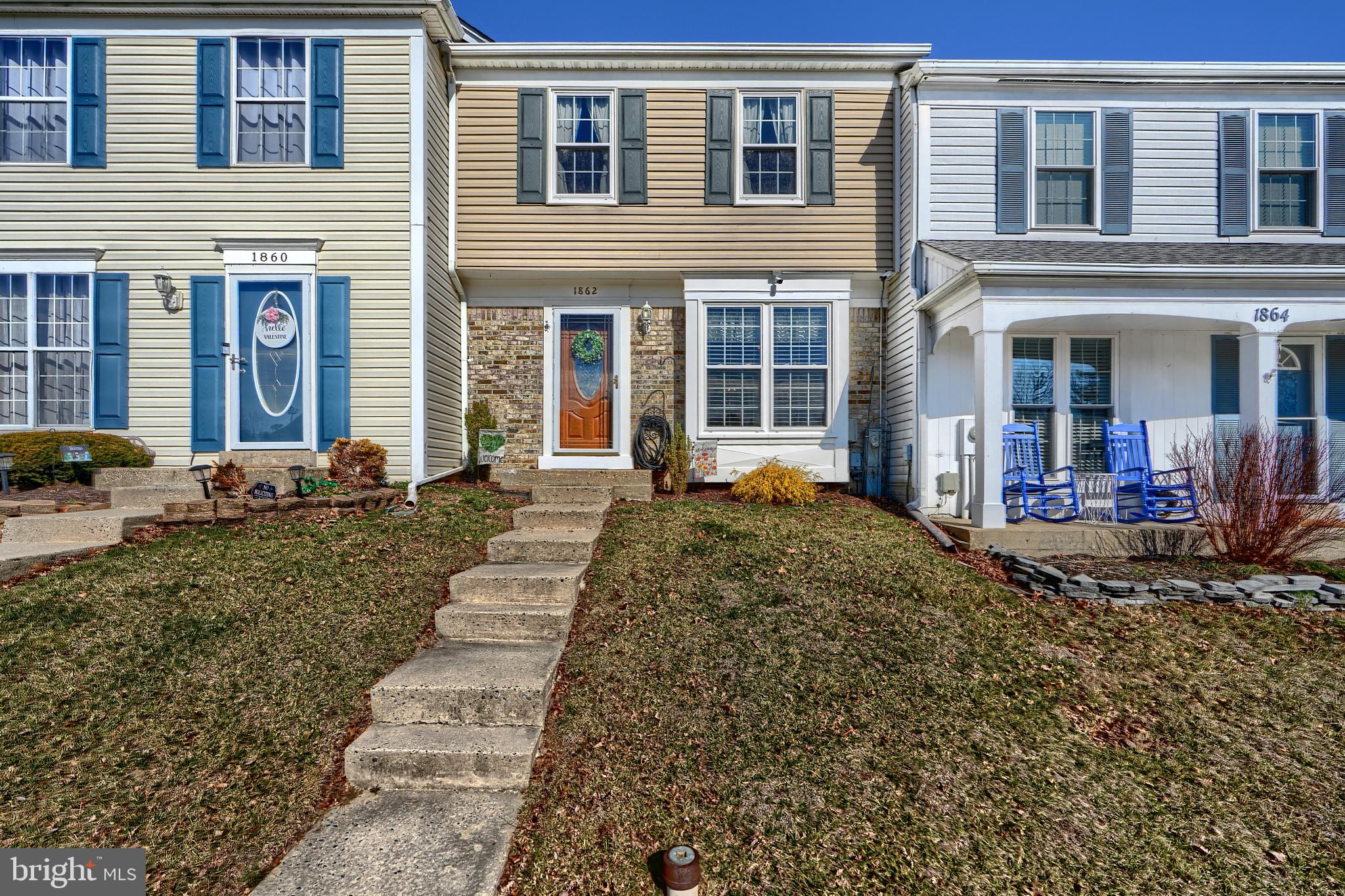 Welcome to 1862 Bramble Brooke, located in the much sought after community of Villages of Thomas Run. With 3 Bedrooms and 4 Bathrooms, this property is great opportunity for those looking for a move-in ready property! Featuring a recently renovated kitchen, SS Appliances, upgraded LVP flooring, fresh neutral paint colors in most spaces, updated half bath, and, upgraded Washer/Dryer. Walk-outside to an oversized deck, a fenced-in yard, and a concrete patio with a storage shed.