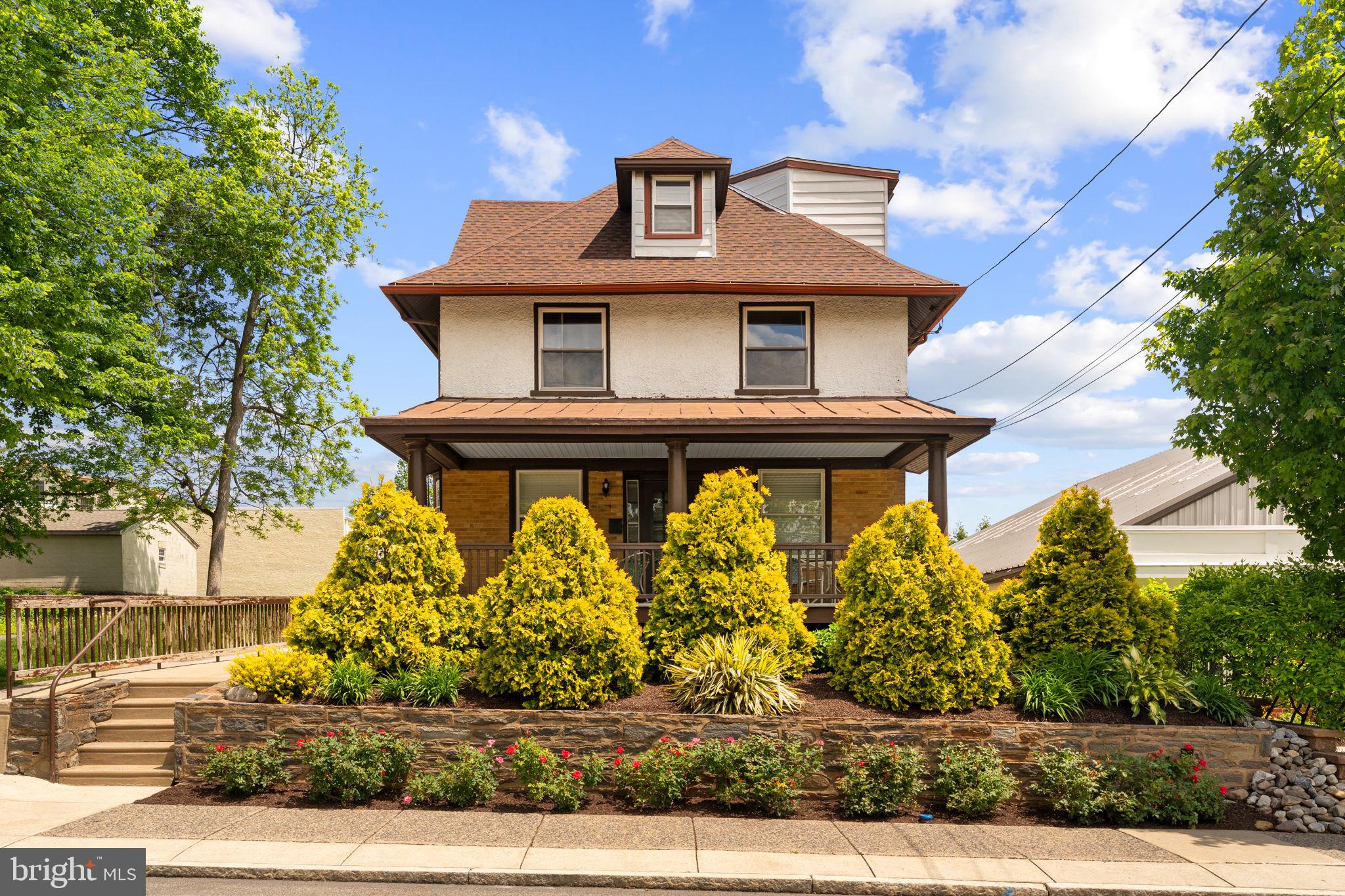 Nice triplex located in a very walkable location to all that Ardmore has to offer  - Award winning Lower Merion Township - Full rental or owner occupied  or multi generational opportunity with two completely separate living units and a rental  - The first floor unit is a large 1Bed & 1Bath with central air,  good closet space, washer & dryer, private front porch, off street parking and shared basement storage and minimal steps - The second floor is a 2Bed & 1Bath with a rear deck, window AC, off street parking and shared basement storage - The third floor unit is a 1Bed & 1Bath with window AC and off street parking - All units redone (1st & 3rd fl) or upgraded (2nd fl) - There are three separate gas house heaters / three separate gas water heaters / three separate gas meters / three separate electric meters / one water meter - Many improvements done over the last few years including a new roof, electric, HVAC, waste line per previous owner, etc - Central stairway access to each unit along with fire escape access - Two of the three units are currently occupied - All appointments through and with the listing agent due to tenant occupied apartments - No Sat / Sun / Monday appointments - Please do not disturb the tenants