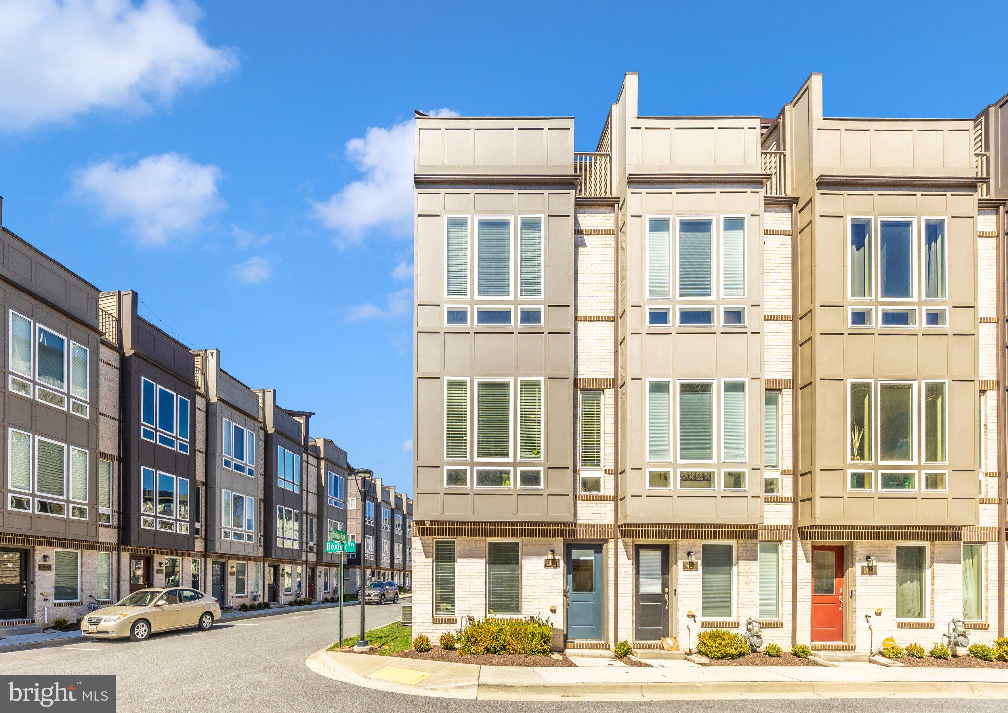 Welcome to this stunning River Place Berkeley townhome in the desirable Wormans Mill neighborhood of Frederick! Built in 2021, this beautifully maintained 4-bedroom, 4-full-bath residence offers approximately 1,928 square feet of modern living with an exceptional blend of style, comfort, and smart-home convenience.

The open-concept main level features a chef-inspired kitchen with stainless steel appliances, quartz countertops, a large center island, and seamless flow into the bright dining and living areas highlighted by a cozy fireplace. The upper level offers a spacious primary suite with walk-in closet and private luxury bath, along with two additional bedrooms and a full bathroom. The entry level includes a private bedroom and full bath, perfect for guests, a home office, or flexible living space.

Enjoy outdoor living on the private rooftop terrace, ideal for relaxing or entertaining while taking in elevated views. Additional features include an in-home security system for added peace of mind, smart-home convenience, an attached garage, and a universal EV charger/charging setup for effortless electric vehicle ownership.

Conveniently located near downtown Frederick, shopping, dining, parks, and major commuter routes, this exceptional townhome offers modern finishes, thoughtful upgrades, and a lifestyle of comfort and convenience.