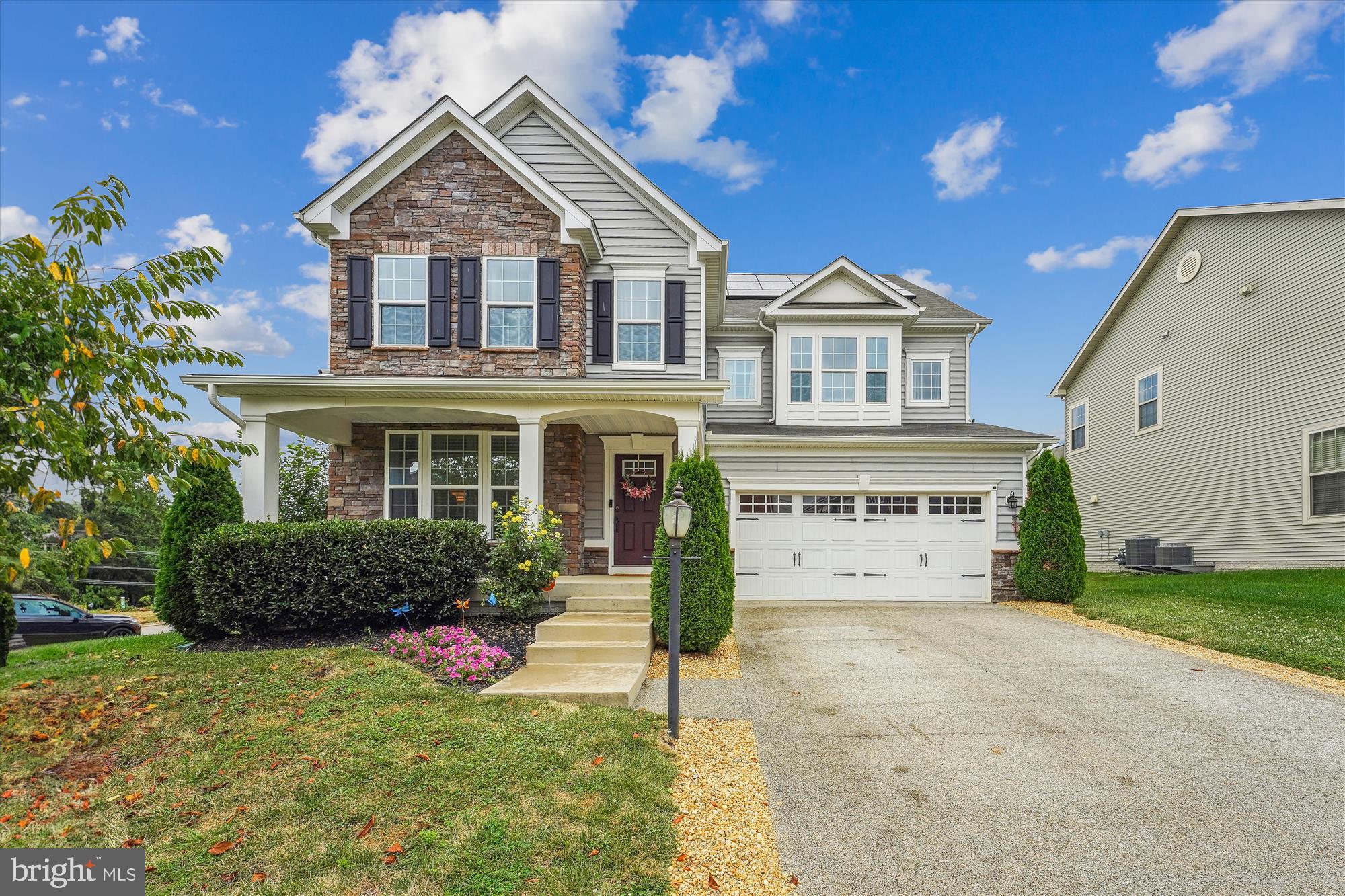 **HIGHLY MOTIVATED SELLERS** BRING US AN OFFER** WELCOME HOME** COME FALL IN LOVE WITH THIS BEAUTIFUL, ENERGY EFFICIENT DREAM HOME LOCATED IN THE PRESTIGIOUS SCOTLAND HEIGHTS COMMUNITY** Move-In-Ready, This Spacious and Immaculately Maintained 3-Level Contemporary Styled Home, With A Partial Stone Front, Two-Car Garage With Mud Room Entry, And Energy Efficient Solar Panels, And Double Paned Windows, Which Will Save You Lots Of Money Year Round, Has An Open Floor Plan Design Highlighted With 5,122 sq ft of Finished Functional and Enjoyable Living Space. There are 5 Large Bedrooms, 5 Bathrooms, (4 Full/1 Half) And A Fully Finished Basement. This Home Has Loads of Upgrades Including Gorgeous Arched Entryways, Gleaming Hardwood Floors, Wall-To-Wall Carpeting, Beautiful Ceramic Tile, Chair Rail, Crown Molding, 9 Foot Ceilings, Tray Ceilings, Ceiling Fans, and Lots of Natural Sunlight. Perfect For Entertaining, Family Get Togethers, And Multigenerational Households, Everyone Will Enjoy And Appreciate The Formal Separate Dining Room And The Gorgeous Gourmet Eat-In-Kitchen, With The Granite Countertops, Double Wall Oven/Gas Range, Butler's Pantry, 42" Cabinets, Built-In Microwave, Stainless Steel Appliances, Large Kitchen Island, And Recessed Lights Throughout, Overlooking the Fantastic Family Room With A Gas Fireplace With A Mantel Surround. Open The French Doors And Step Into the Large First Floor Study/Office.  For Rest, Peace and Relaxation, Retreat Upstairs Into The Lovely and Expansive Owner's Suite That Has All Of The Bells And Whistles Including A Beautiful Sitting Room Area, 5-Piece Spa-Bath with Ceramic Tile Accents, Soaking Tub & Walk-In Shower With An Elegant Shower Bench, and His and Her Walk-In Closets. Have Movie/Game Night In The Spacious Upstairs Loft.  Your Special Guests Will Enjoy and Appreciate The Convenience Of Having A Bedroom Equipped With A Full Bathroom And There's Also A Jack-And-Jill Bathroom For The Other Bedrooms And A Nice Laundry Room With a View, and Washer/Dryer  Hookup. The Lower Level Features A Huge Fully Finished Basement Recreation Room Featuring The 5th Bedroom, Full Bathroom, Bonus Media/Theatre Room, Office or Den, and Egress Window.  Sliding Glass Doors Open To Allow You To Enjoy The Stunning Brick Patio For Hours Of Family Fun, Barbecues, and So Much More!!**Minutes Away From Schools, Shopping, Restaurants, Parks, And Public Transportation. **In Excellent Condition**Sold As-Is**Sellers Prefer Prime Title Group, LLC**