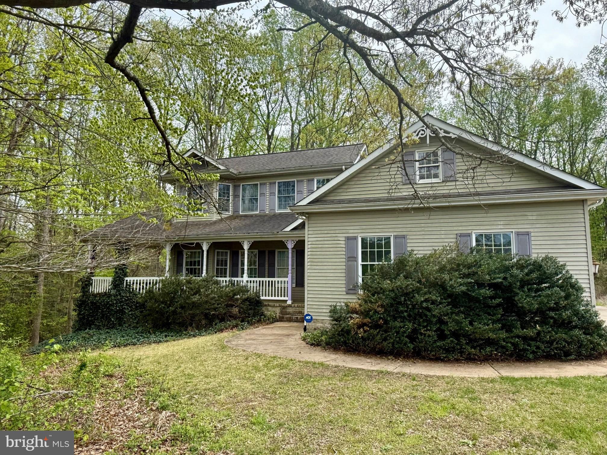 Charming Home with Endless Potential on 3 Private Acres

This diamond in the rough boasts a fantastic floor plan with plenty of space for all your needs. The master suite is conveniently located on the main level, offering privacy and comfort. The grand arched ceilings add an elegant touch, while the cozy brick fireplace with a pellet stove insert provides warmth and ambiance.

Upstairs, you'll find three spacious bedrooms, two bathrooms, and a versatile loft area perfect for a home office or additional living space. The walk-out basement offers even more possibilities, including a craft room, exercise room, and ample storage.

Roof and two heat pumps, both replaced in 2012

Nestled on a private 3-acre lot, the property is fully fenced with a gated driveway and a second fenced area ideal for children or pets. A tranquil koi pond complete with fish adds to the serene atmosphere, while the shed, equipped with electricity, provides extra storage or workspace. Enjoy outdoor living with a front porch and deck, perfect for relaxing or entertaining.

This property is a true opportunity to create your dream home—don’t miss out on making it your own!