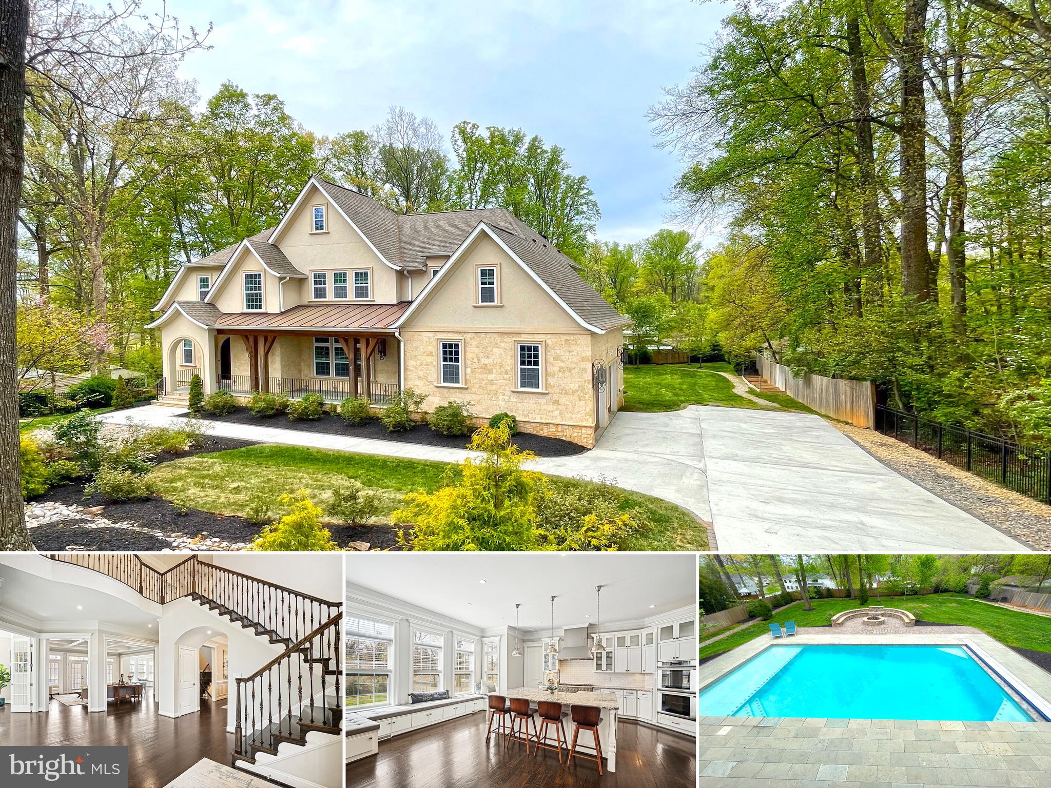Experience luxury resort-like living in this custom built stunning, pristine, fantastically updated 5-bedroom, 4.5-bathroom home with a pool (and with room for volleyball and trampoline) offering a seamless blend of elegance and functionality.

Ideally located within walking distance of the prestigious Flint Hill School and conveniently located near shopping, I-66, Metro, the beltway, and major commuter routes, this home is a masterpiece of modern living and timeless design. 

An entertainer's delight, step through the custom front door into a grand 2-story foyer with expansive views leading to an outdoor screened balcony overlooking a gorgeous pool. The gourmet kitchen is a chef's dream, featuring Thermador stainless steel appliances, a 6-burner range, 48-inch refrigerator, double wall ovens, granite countertops, and a custom bench and walk in pantry with custom shelving. 

Hardwood flooring flows through the main living area, connecting the cozy coffered ceiling family room with a gas-burning fireplace, a separate dining room, and a living room for family gatherings and entertaining.

The main level office with custom built-ins provides privacy and beautiful views. Covered decks on all three levels invite you to enjoy the garden views and fresh air. Main level deck is screened in.

Climb the main hardwood staircase to the master suite, boasting a secluded sitting area, tray ceiling, and a private outdoor balcony. The master bath features double vanity quartz countertops, a freestanding modern soaking tub, luxurious shower with a large seat, and separate oversized walk-in closets with custom shelving. There are three generous bedrooms, with large closets and 2 additional baths, one of which is between two bedrooms in a Jack and Jill style. The laundry room with built in shelving and folding area adds convenience.

The walk-out lower level serves as a retreat with area suitable for a fitness room, a theatre room, game area with a gas fireplace, custom bookshelves, a separate bar area with a brick accent wall and beverage refrigerator, and a storage room. Lastly, the lower level has a bedroom with a full dual-entry bath overlooks a covered patio adjacent to the pool.

The backyard is a masterpiece with a spectacular inground pool, automatic pool cover, pool heater, stone firepit area with seating/lighted water feature, and an oversized lawn with multiple vegetable and gardening spaces. This home is truly an entertainer's delight.

The landscaped front yard with a pond-less waterfall, seating area, a wonderful front porch plus a large two-car garage adds the finishing touches to this over 6,400 sq. ft. beauty.

No HOA dues!

Don't miss the opportunity to call it your own!
