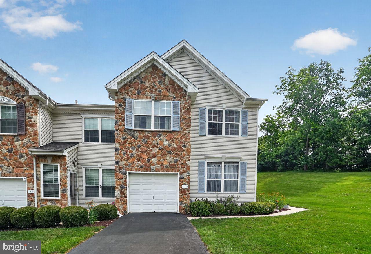 Look no further! The rare opportunity to own a home in the Brandywine at Thornbury neighborhood is here!

This beautiful end unit townhouse has three bedrooms and two and a half bathrooms. The main level features an open-concept layout with a spacious living room, dining area, and kitchen. The living room offers nice natural light through large windows. A secondary space offers many options including a formal dining area, office area or additional living space.  The kitchen is equipped with modern appliances and ample counter space. A beautiful wall of windows here allows for brilliant natural light and views of the outdoors. The dining area is situated between the living room and kitchen, providing a comfortable space for meals.

The upper level contains the three bedrooms, including the primary bedroom. The primary bedroom has an ensuite bathroom which has a nice double vanity, updated lighting, and a soaking tub. The two additional bedrooms share the second full bathroom. Neutral paint colors create a warm, welcoming ambiance throughout the home.

The large finished basement offers a wide variety of uses.  There is also a nice fireplace offering a nice source of heat and beautiful ambience for cooler days.

The outdoor space includes a deck, providing a tranquil setting to enjoy the pleasant weather while entertaining friends and family