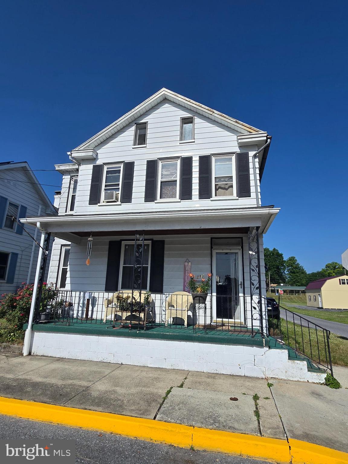 Wonderful location in Mt Holly Springs. Wonderful front porch for relaxing or chatting with your neighbors. Convenient walk to restaurants. Spacious floor plan a little imagination and you can make this home your own. Have hobbies or perhaps cars then you will love the 7 car garage in the back yard.