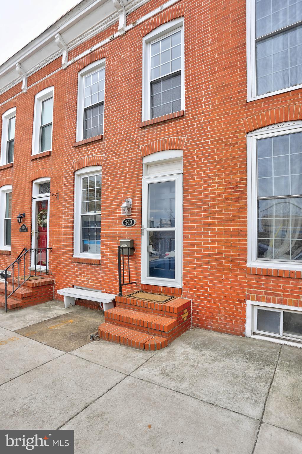 Charming 2-bedroom townhome just off-Key Hwy in Fed Hill. This inviting home features exposed brick, original 1885 wood flooring, and an original 1885 mantle that adds historic character throughout. The spacious kitchen offers ample room for cooking and entertaining, and the first floor includes a full-size washer and dryer for added convenience. Upstairs, you’ll find two bright, comfortable bedrooms with ceiling fans and a shared full bath featuring a relaxing soaking tub. Best of all—parking is a breeze with no permits needed.