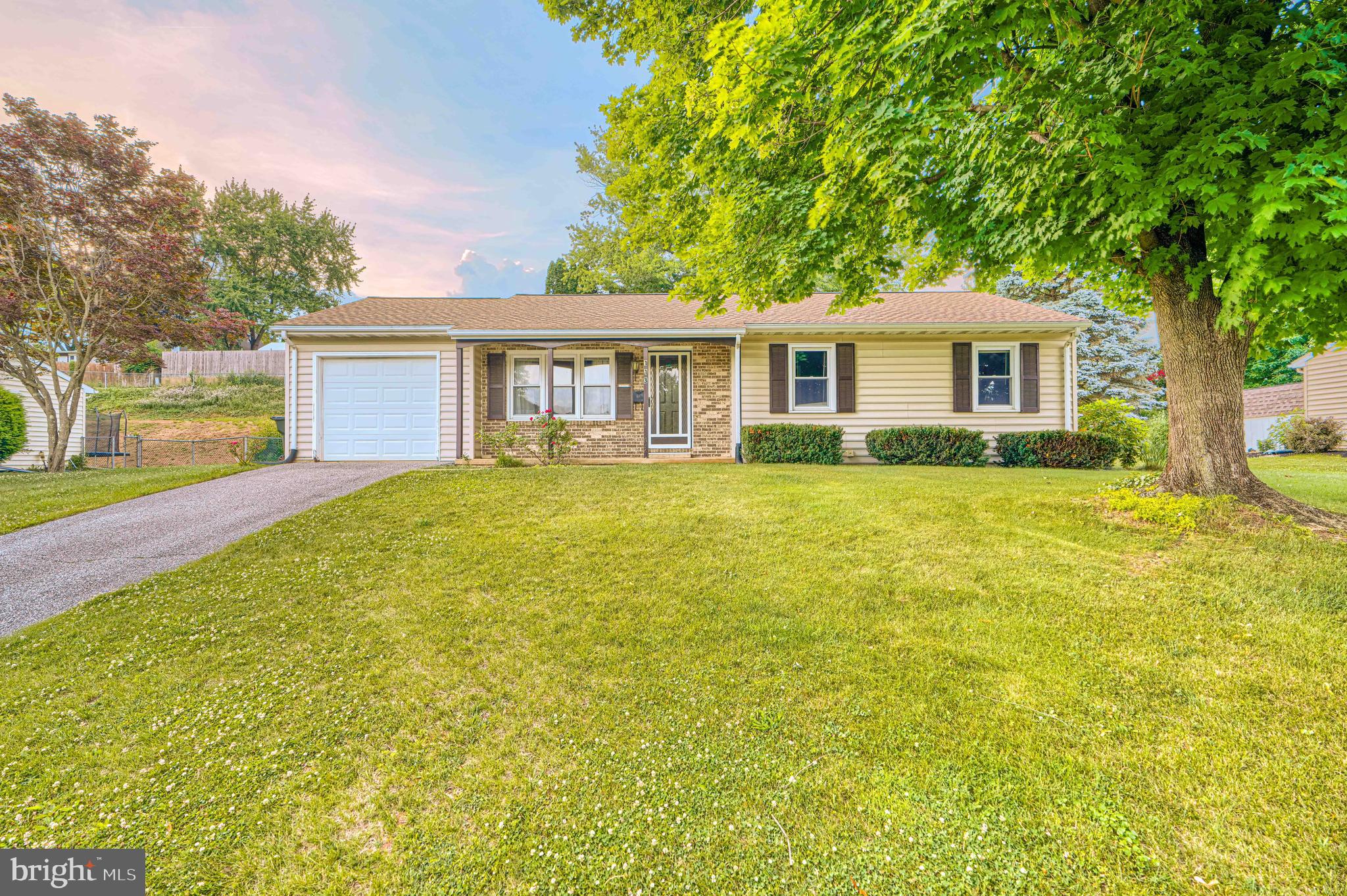Move right in and start enjoying the simple things. This charming 2-bedroom, 1-bath rancher combines comfortable one-level living with the peace of mind of a brand-new roof and water heater. The bright interior feels warm and welcoming, while the outdoor space offers room to unwind, garden, or gather with friends and family. Tucked into an established Shrewsbury neighborhood, you'll enjoy convenient access to local shops, restaurants, parks, and I-83. Affordable, updated, and easy to maintain—113 Westview Drive is the kind of home that's becoming harder to find.