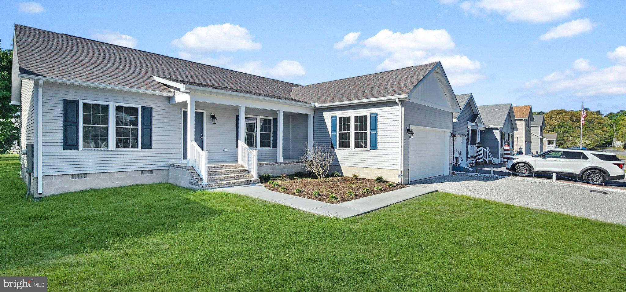 Stylish coastal living meets smart design in this move-in-ready 3-bedroom, 2-bath home offering 1,395 sq ft of thoughtfully planned space. A light-filled, open concept great room flows into the dining area and kitchen, creating a seamless entertaining zone where family meals and weekend gatherings feel effortless. Large windows and neutral, modern finishes create an airy, welcoming backdrop that’s easy to personalize. Kitchen highlights: generous counterspace, abundant cabinetry for organization, and an efficient layout that keeps cooking and cleanup convenient. The adjacent dining area provides direct access to the outdoor area perfect for morning coffee or grilling on warm evenings. Primary suite: a private retreat with generous closet space and a spa-inspired en-suite bath featuring a contemporary vanity and well appointed fixtures. Two additional bedrooms offer flexible options for guests, a home office, or a hobby room. A second full bath is conveniently located for family and visitors. Practical amenities include dedicated laundry space, ample storage throughout, and an attached garage for secure vehicle parking and extra storage. Low maintenance landscaping and a modest yard make upkeep simple while offering outdoor relaxation space. Located in a tranquil neighborhood with easy access to coastal attractions, local services, and commuter routes, this home blends thoughtful finishes with everyday functionality. Schedule a showing today.