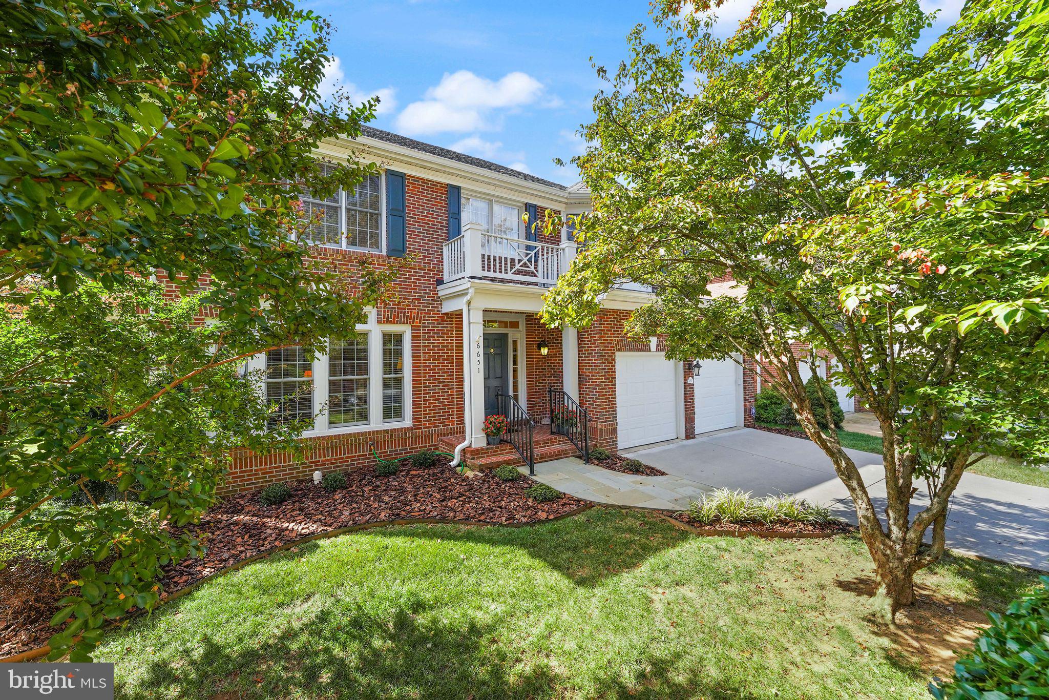 This home has it all -- a beautifully maintained single-family home convenient to both Falls Church and McLean, and located in the highly-rated McLean/Longfellow/Haycock school district. With a stunning kitchen, beautifully renovated primary bath, whole-house standby generator, this is a great home in a sought-after location.  Boasting 5,586 square feet of living space, this light-filled residence offers five spacious bedrooms and four and a half bathrooms. The gracious main level features gleaming hardwood floors and 9' ceilings. The foyer opens into the generously sized living room with fireplace which then flows to the sunny dining room. This level also includes a study, a powder room, and a family room with a cozy second fireplace. The renovated kitchen combines aesthetics and functionality, featuring high quality components, including white ceiling-height cabinets, granite countertops, and copious storage space. From the kitchen, step onto the expansive deck which overlooks a fenced yard backed by mature trees, providing a private and peaceful oasis for relaxation. Upstairs, the primary suite is a true retreat, complete with two walk-in closets and an ensuite bathroom renovated with top-of-the-line materials. The double sink vanities, marble floor, separate shower, and luxurious tub are designed for beauty and comfort. Three additional bedrooms and two additional full baths, plus a conveniently located laundry room, complete with front-loading washer and dryer are also on the bedroom level. The lower level offers expansive room for play and entertainment and includes another bedroom with an ensuite full bath, as well as generous storage space. Double French doors lead to an extra-wide staircase for additional access to the backyard. The adjacent green space right next to the home is maintained by the HOA and is the perfect area for sports practice or other activity. The whole-house standby generator provides reassurance of power during weather events, summer or winter. 6651 Avignon offers easy access to DC I-495, I-66, and the Dulles Toll Road - close to Tysons and yet tucked away in a small community of 45 homes. This is a wonderful home for modern living, whether hosting gatherings or seeking tranquility!