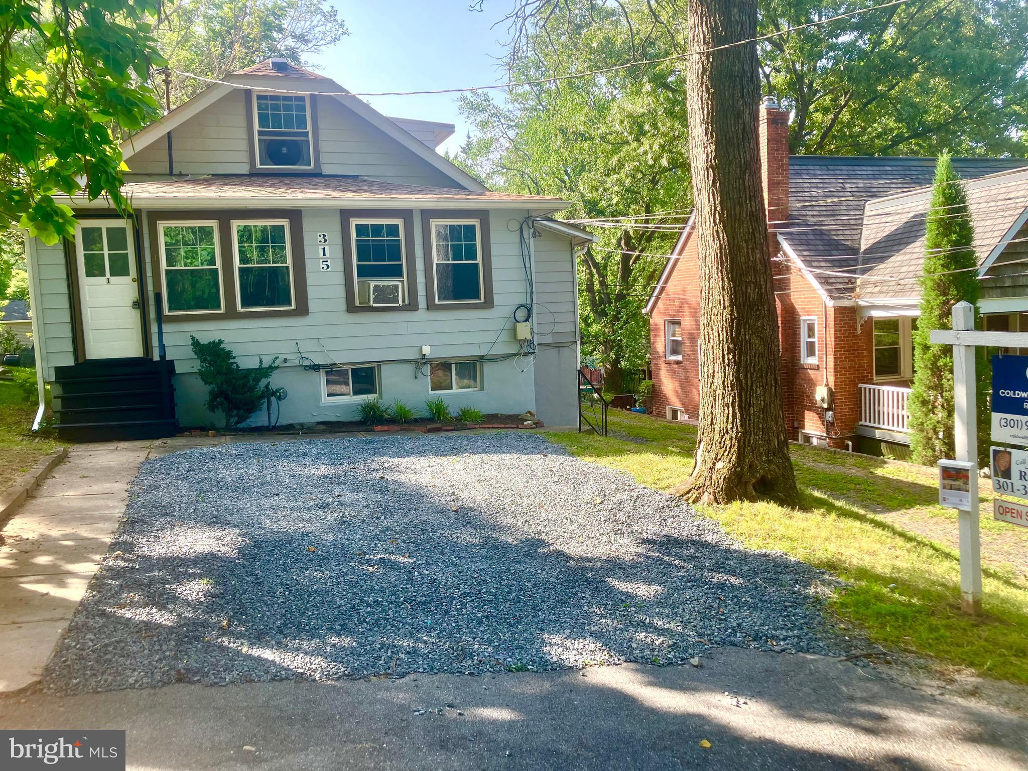 * Timeless Elegance and Wondrous Opportunity for the lucky new Homeowner, nestled in the heart of Takoma Park ! FOUR UNITS, ( OVER 2,900 sq. Ft. ), each with SEPARATE, PRIVATE ENTRY * SIX Bedrooms, Four Baths + ROUGH-IN for 5th FULL BATH * YOU can Live in all or a part of the home and share the mortgage monthly costs with two-three sets of lucky tenants you select !   NOTE: UN 1,3 & 4 can be COMBINED to make a LARGER unit * NOTE: If you Owner-Occupy, YOU MAY BE ABLE TO forego Takoma Park rental restrictions ! ( *see Takoma Park rental guidelines* )* NEW ROOF & WINDOWS 2020 * NEW HWH *FRESH PAINT * HARDWOOD floors plus ALL-NEW Luxury Vinyl WIDE-PLANK Floors !  * Move-In READY! COME & GET IT ! * QUIET Cul-De-Sac (No-Thru-Traffic) dead-end street * ...just 7 minutes to METRO ! Main, Front-Entry UNIT 1-> TWO LEVELS-2BR /1 BA *(UN-1 approx.1400sf & POSSIBLY rent FOR $2000/mo.)* SELLER is CONSIDERING to RENOVATE KITCHEN & BATH in UN-1 to ALL-NEW GRANITE & STNLSS-STEEL KITCHEN *UN-1 Upper Bedroom Walk-In-Closet ,  Living-Rm, w HARDWOOD floors * Separate Dining-Rm Elegant-Archway * * UN-2 SPACIOUS Lower-Level w/Sep Entry 2BR/2BA, one level, FULL KIT, Sep Dining-Rm, Living-Rm., Separate Family-Room * Pleasing Screened-In PORCH ( UN-2 approx.1400sf & POSSIBLY rent FOR $2000/mo.)  *   3rd Unit w/Sep rear Entry->1BR/1BA  KIT, full Dining-Rm, SUNNY Living-Room *(UN-3 approx.800sf & POSSIBLY rent FOR $1400/mo.) * UN-4 ALL-NEW Wide-Plank Vinyl Flooring, with Possible STUDIO/Office-Rm * BEDROOM & Possible LAUNDRY-RM /or Rough-In for 5th FULL BATH * (UN-4 approx.300sf & POSSIBLY rent FOR $600/mo.) Large STORAGE-SHED attached at rear of home.*  AMPLE PARKING *  New Gravel Driveway PARKING( front & side driveways hold 6 CARS ! ) *Just steps to parks, playgrounds, shops, restaurants, and transit. Enjoy living in eclectic Takoma Park, this location offers both charm and convenience, just minutes (a 10 min bike ride) from the Red Line Metro station. Takoma Park has a warm sense of community and is also convenient to vibrant downtown Silver Spring. GREAT SCHOOLS & close to ( less than 2 mi ) Private School-(Takoma Academy Preparatory School ) too !