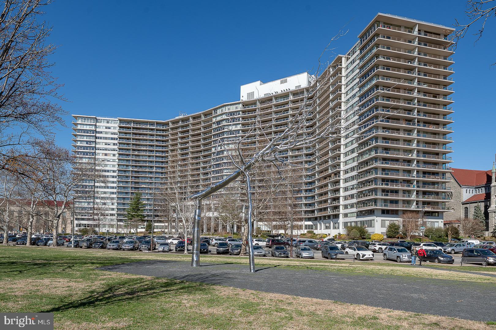 A fantastic,  spacious & bright one bedroom condominium  located on the 14th floor at the Philadelphian! This inviting home features beautiful new flooring in the living & dining areas. Enjoy a large private terrace-perfect for relaxing or entertaining- as well as very generous closet space throughout. A wonderful opportunity to add your personal touch and customize this home to suit your style. The Philadelphian offers many amenities including an indoor & outdoor pool, fitness center,  shuttle bus to Center City, 24-hour security, a community room, Little Pete's restaurant, the Parkway pharmacy, Klein's grocery store, Wells Fargo bank and a hair salon. All of the utilities, the pools, fitness center and the shuttle bus are included in the condo fee! Nestled across from the Benjamin Franklin Parkway, the Art Museum, Boat House Row & Kelly Drive, this ideal location cannot be beat!