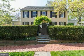 Cleveland Park Classic!  Much admired home overlooking the grounds of the Rosedale Conservancy.  Enter through arched gate to private garden, terrace and heated pool.  Meticulously renovated in 2009 with open floor plan and spacious sunfilled room.   Chef's kitchen with Butlers pantry and top of the line finishes,  a once in a lifetime home.