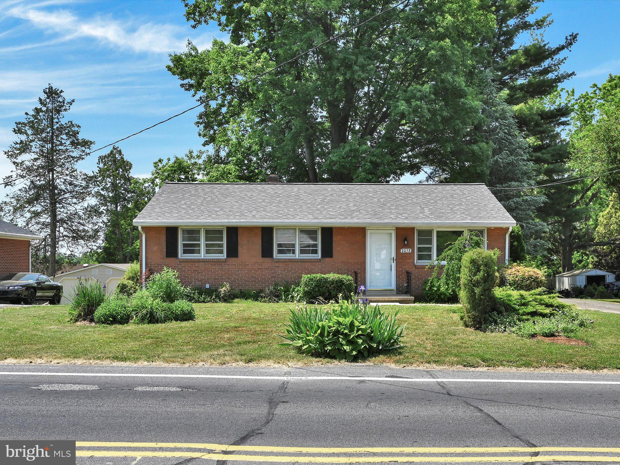 Solid brick ranch style home in Penn Manor School District.  New roof, fresh paint and exposed hardwood floors.  Well maintained natural gas heat with central air conditioning, mature trees and landscaping.   Convenient location to shopping, dining and entertainment, near the Conestoga Country Club.